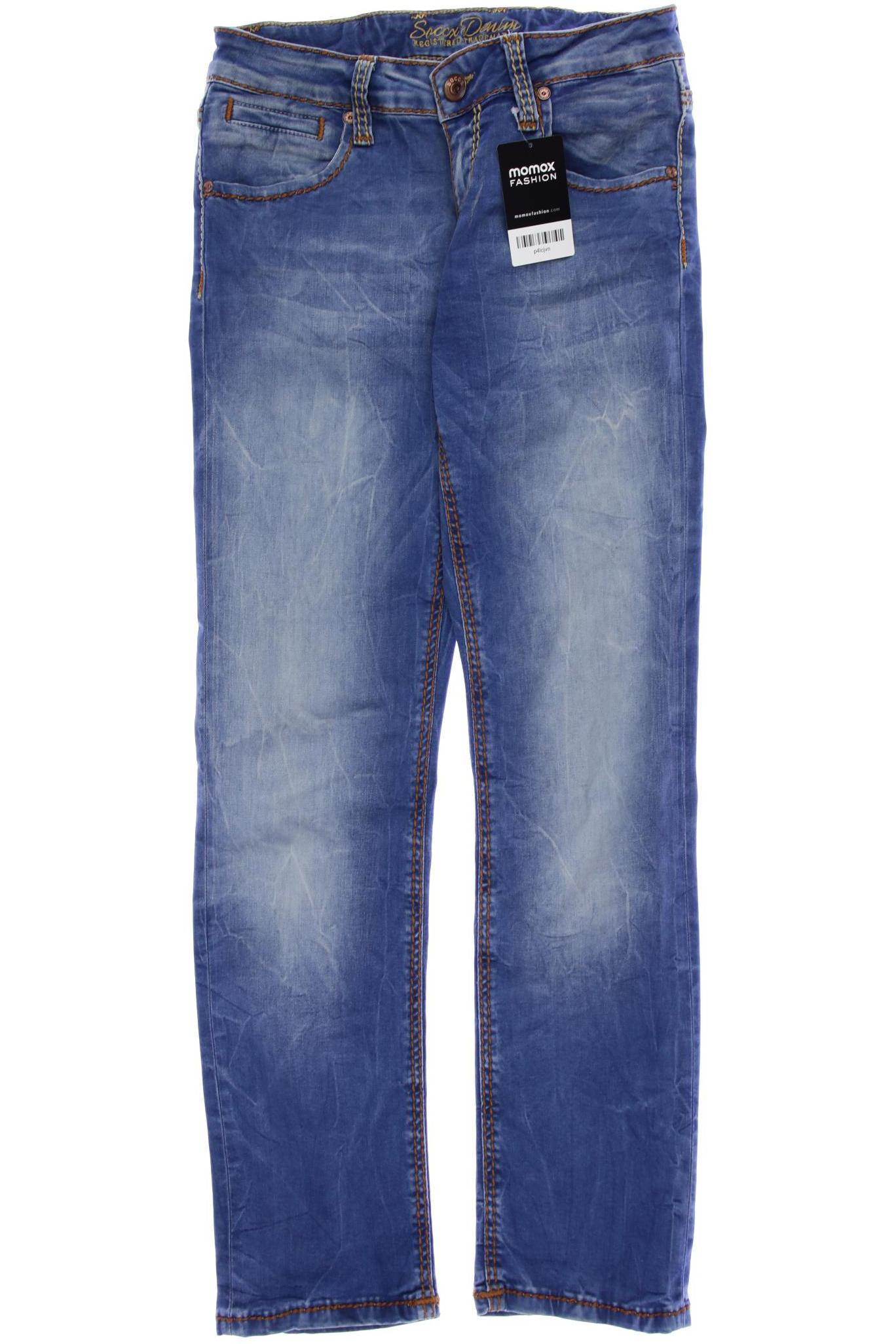

Soccx Damen Jeans, blau, Gr. 28