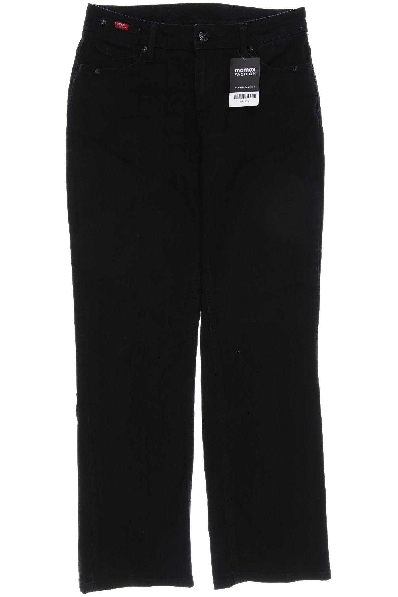 

SOCCX Damen Jeans, schwarz