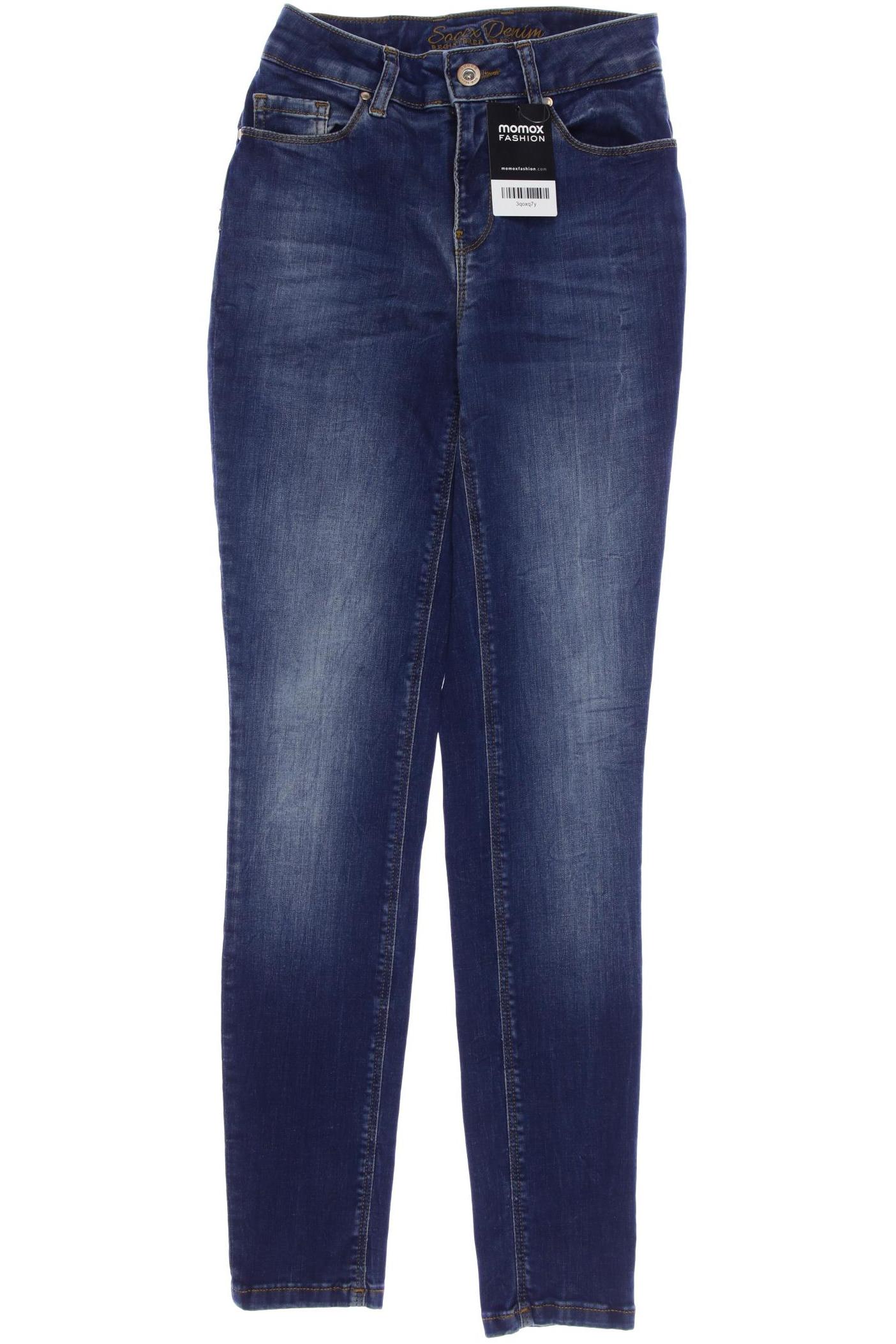 

Soccx Damen Jeans, blau, Gr. 26
