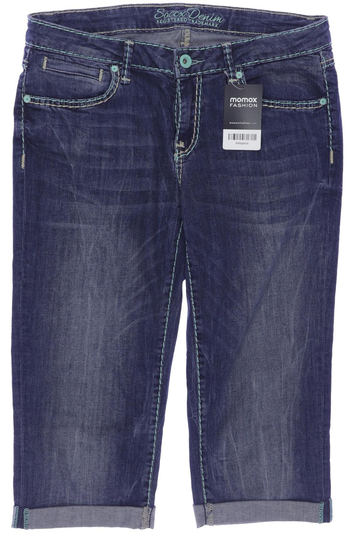 

Soccx Damen Jeans, blau, Gr. 30