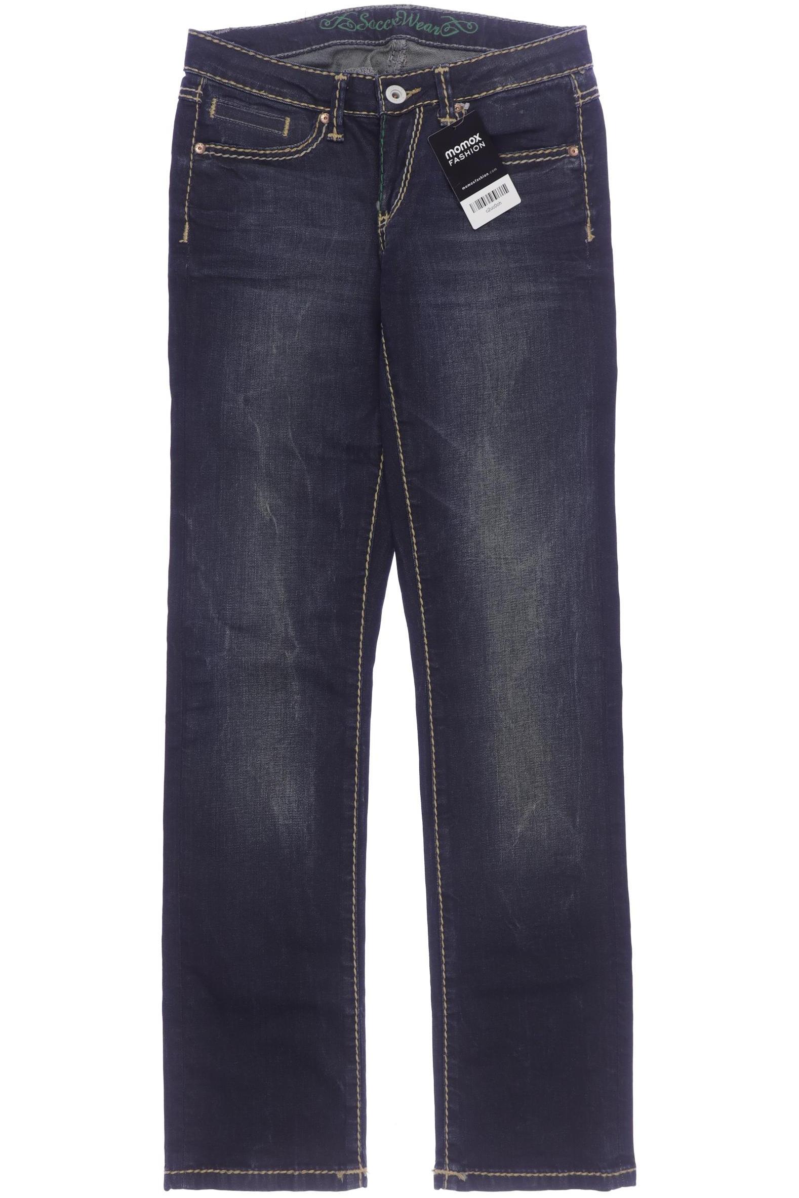 

Soccx Damen Jeans, marineblau, Gr. 27