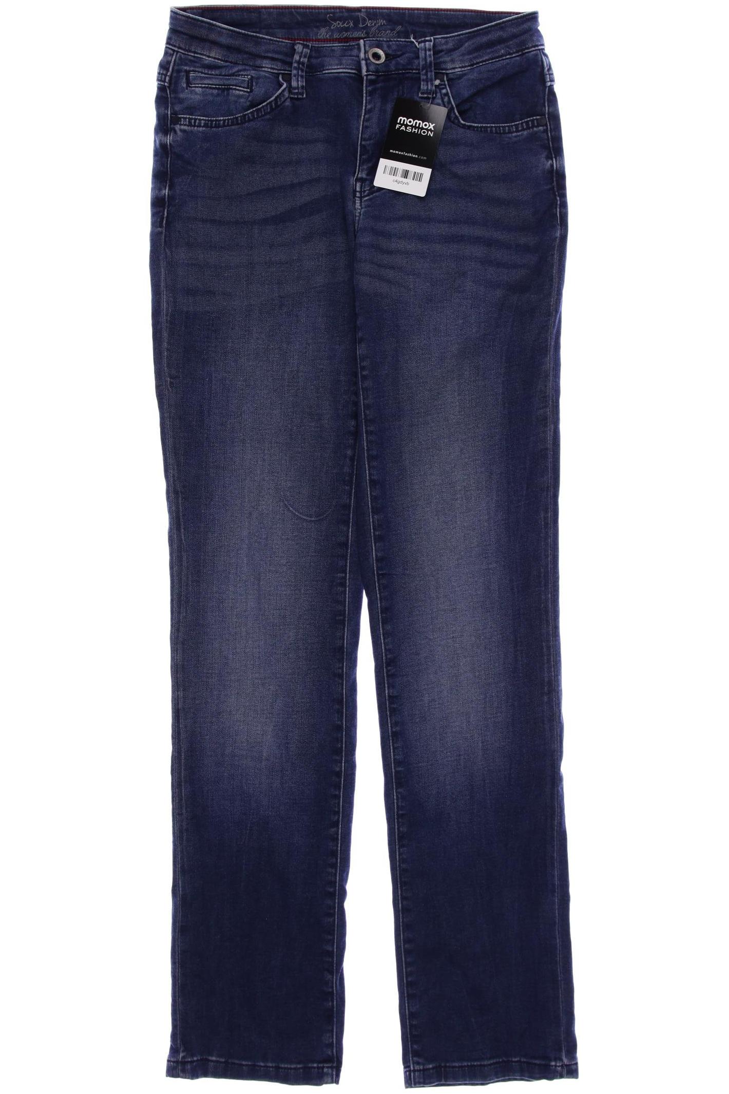 

SOCCX Damen Jeans, blau