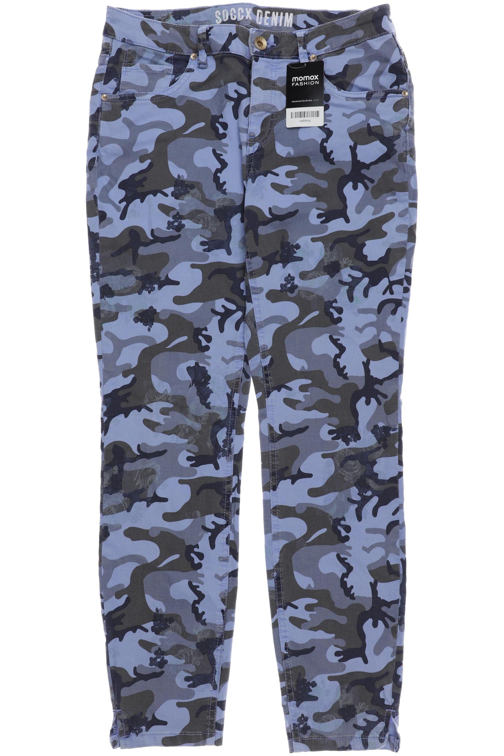 

Soccx Damen Jeans, blau, Gr. 30