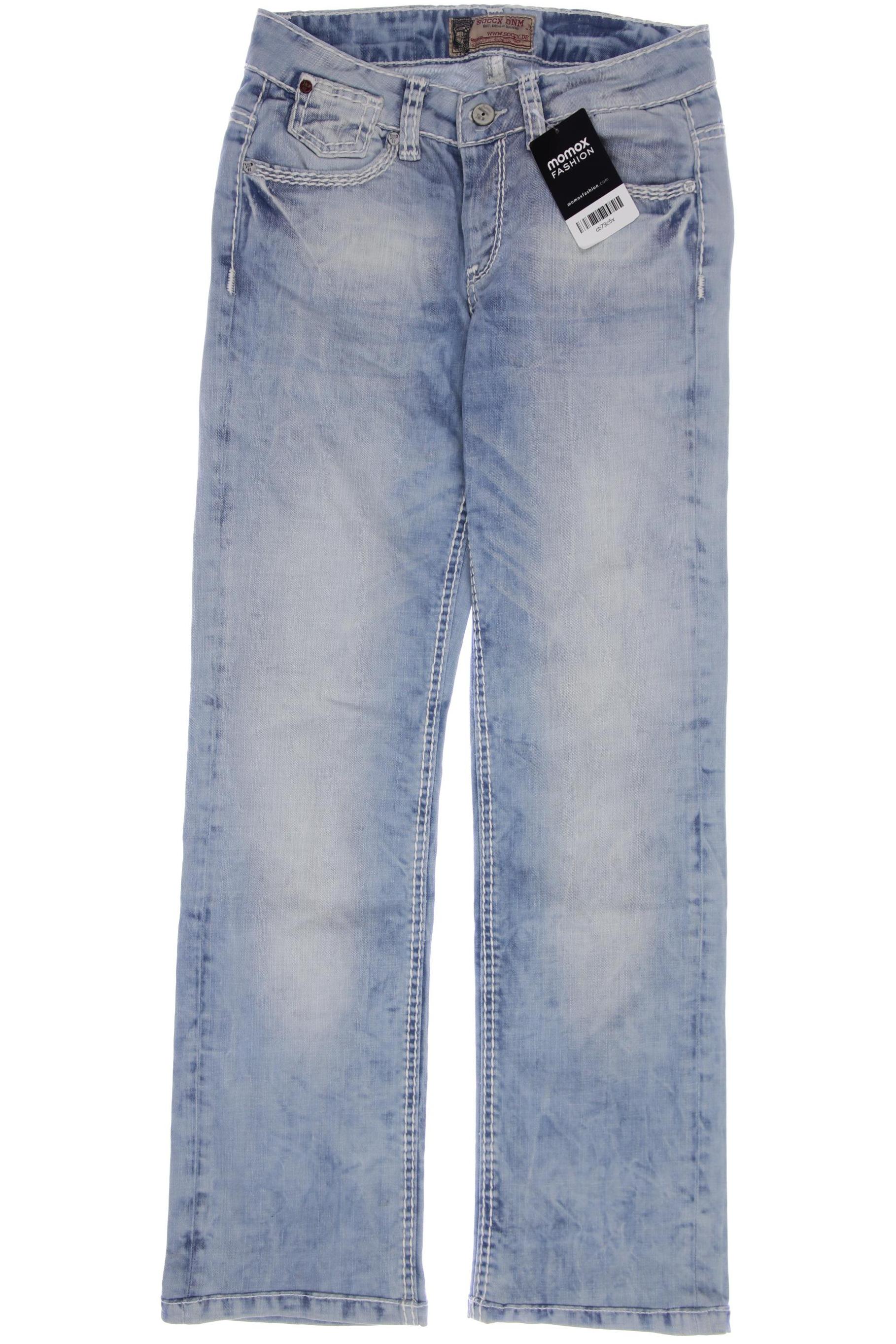 

Soccx Damen Jeans, blau, Gr. 27