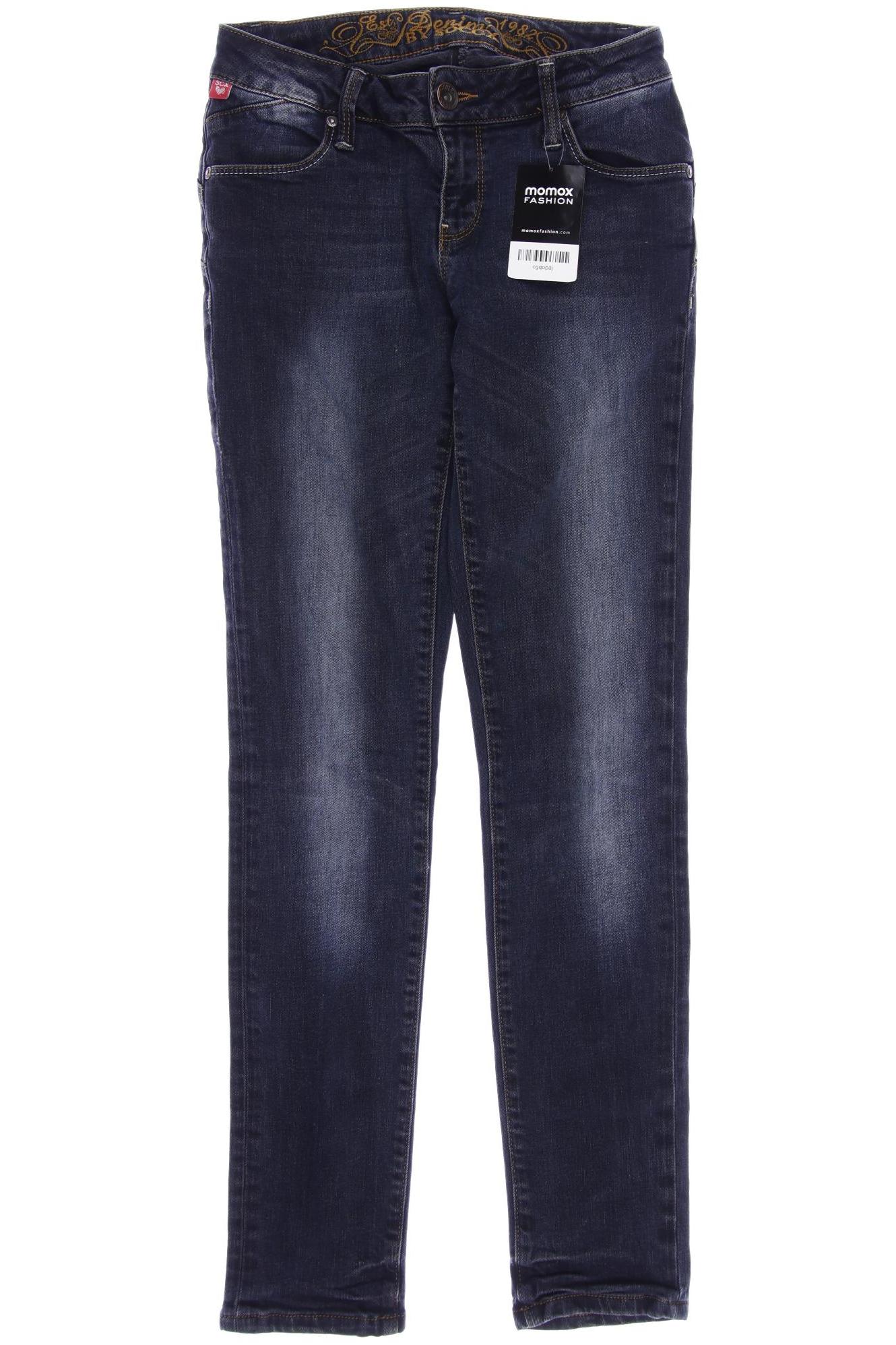 

SOCCX Damen Jeans, marineblau