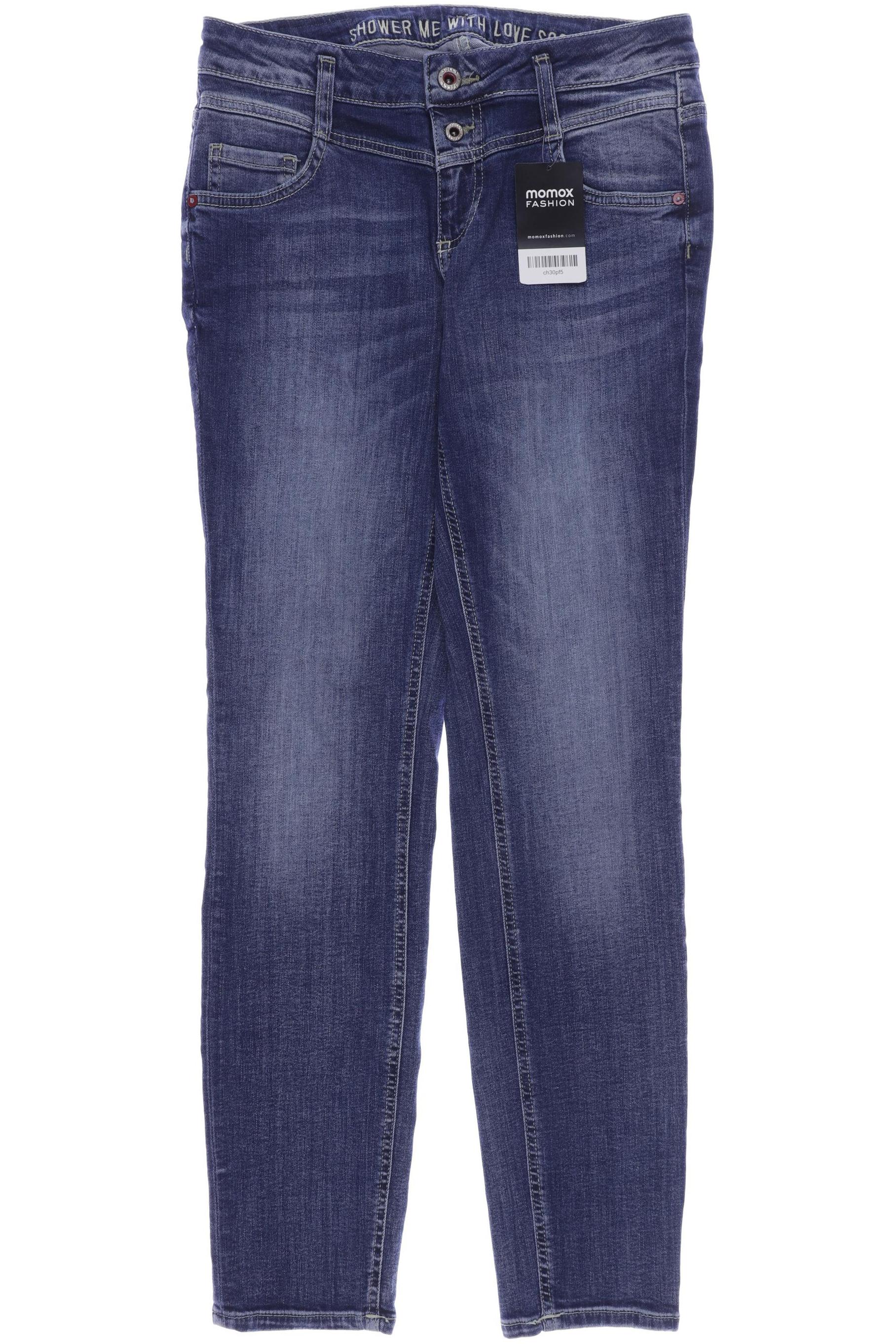 

SOCCX Damen Jeans, marineblau