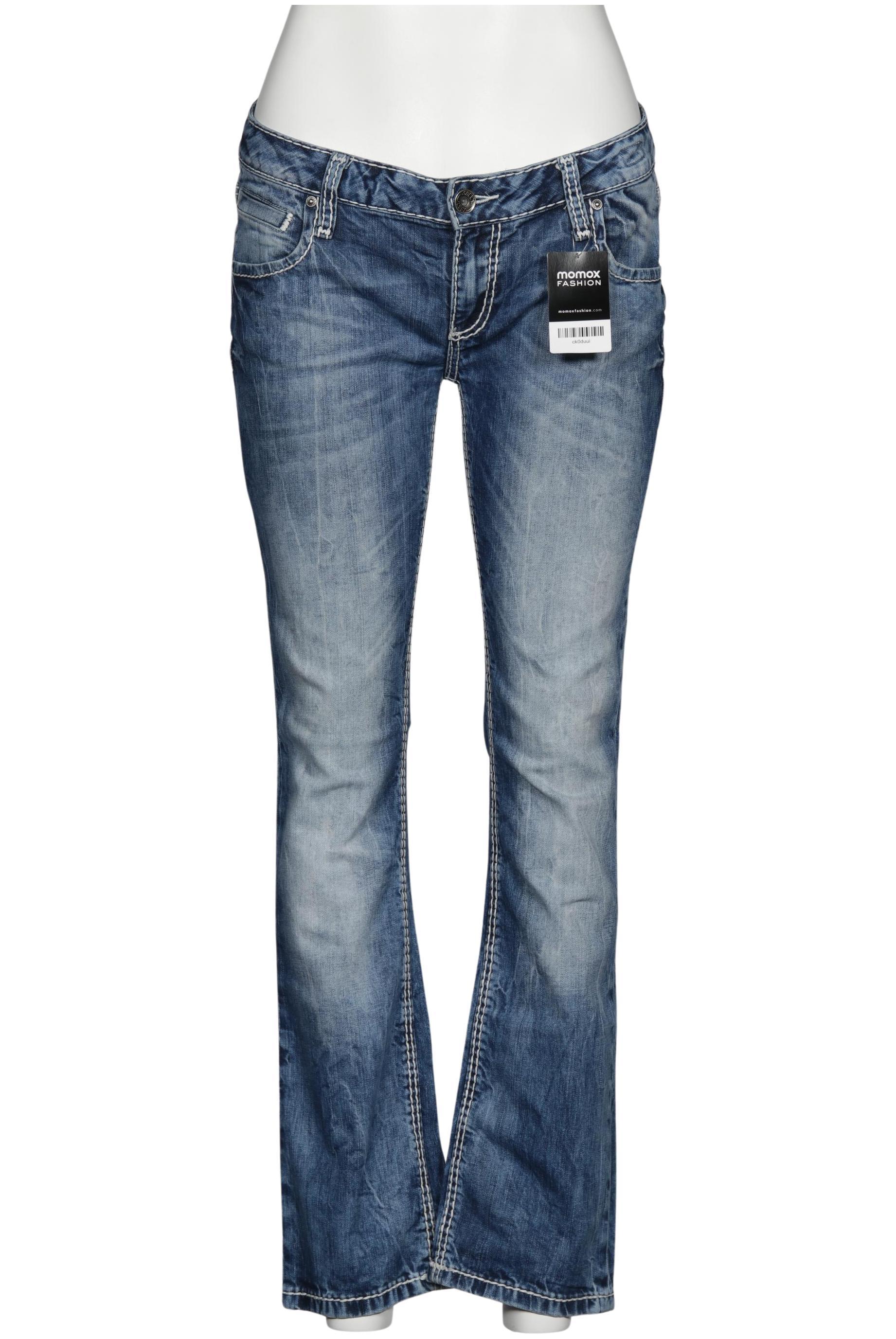 

Soccx Damen Jeans, blau, Gr. 31