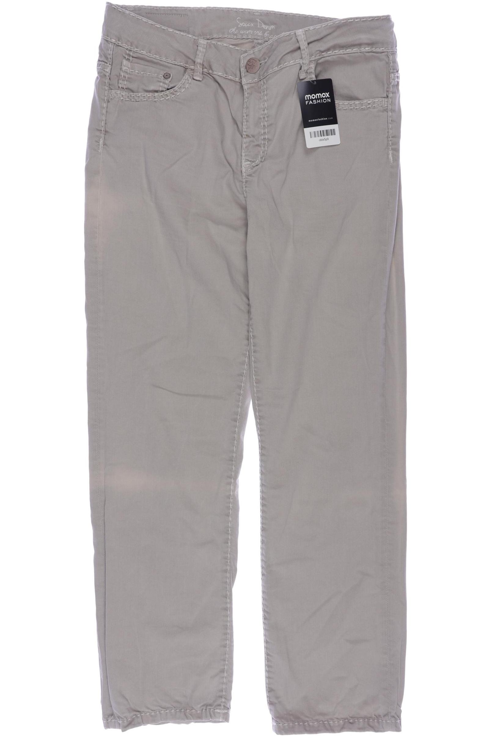 

Soccx Damen Jeans, beige, Gr. 30