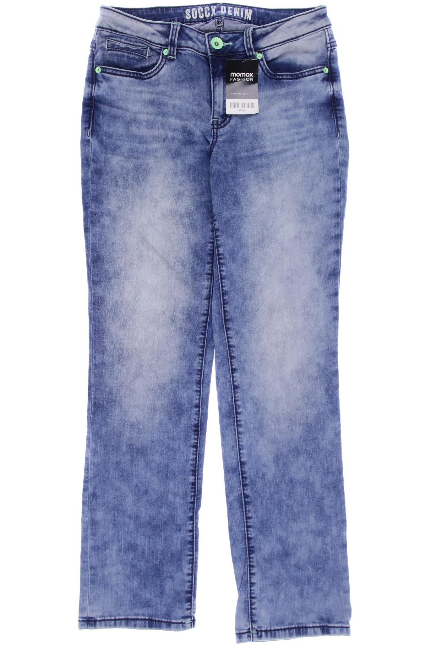 

Soccx Damen Jeans, hellblau, Gr. 38
