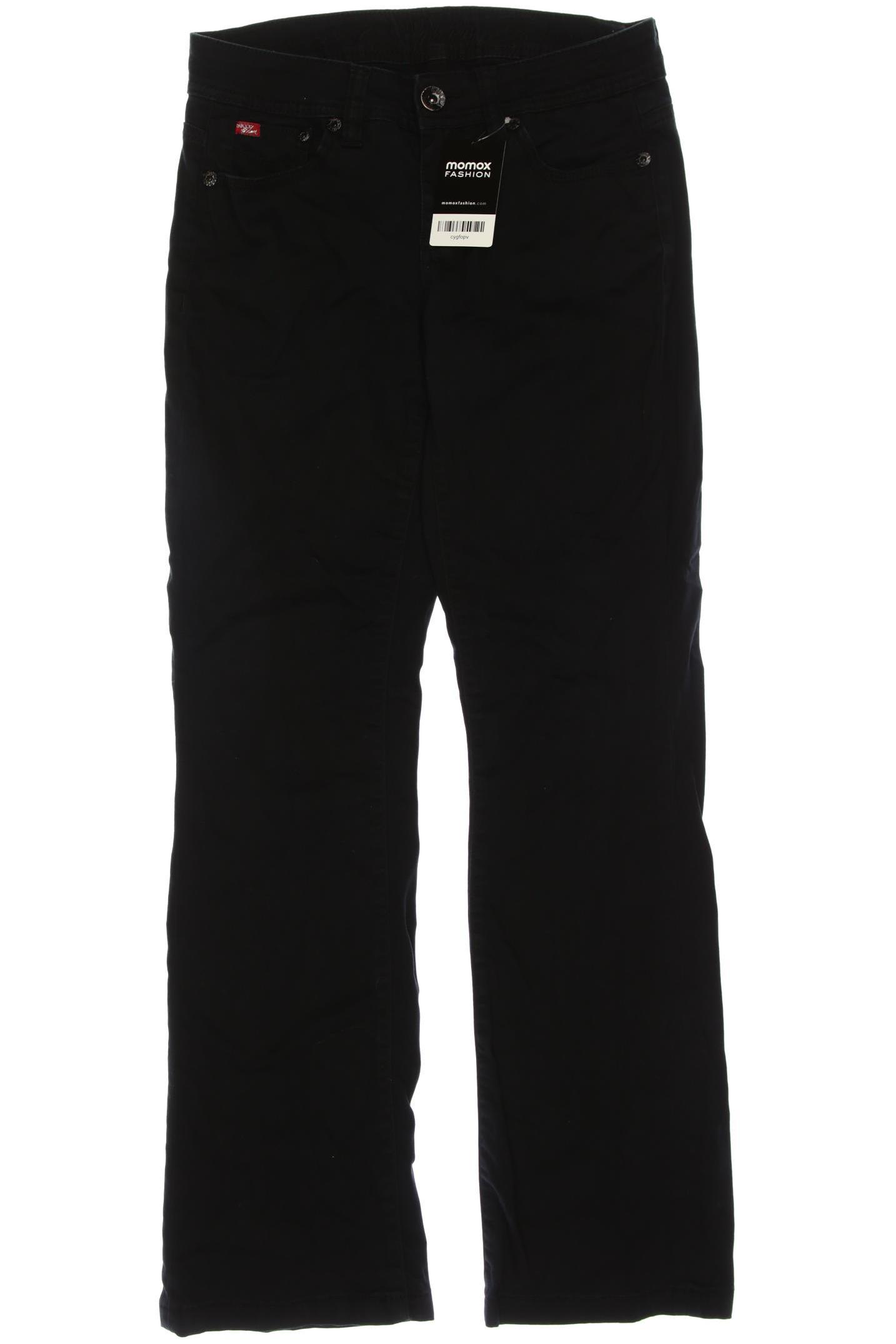 

SOCCX Damen Jeans, schwarz