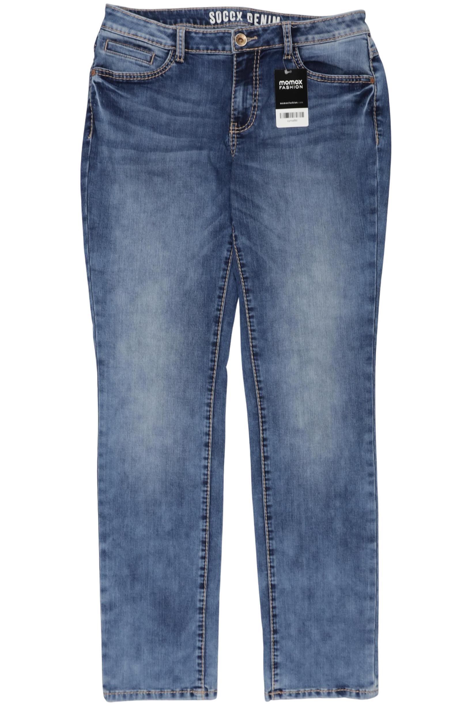 

Soccx Damen Jeans, blau, Gr. 31