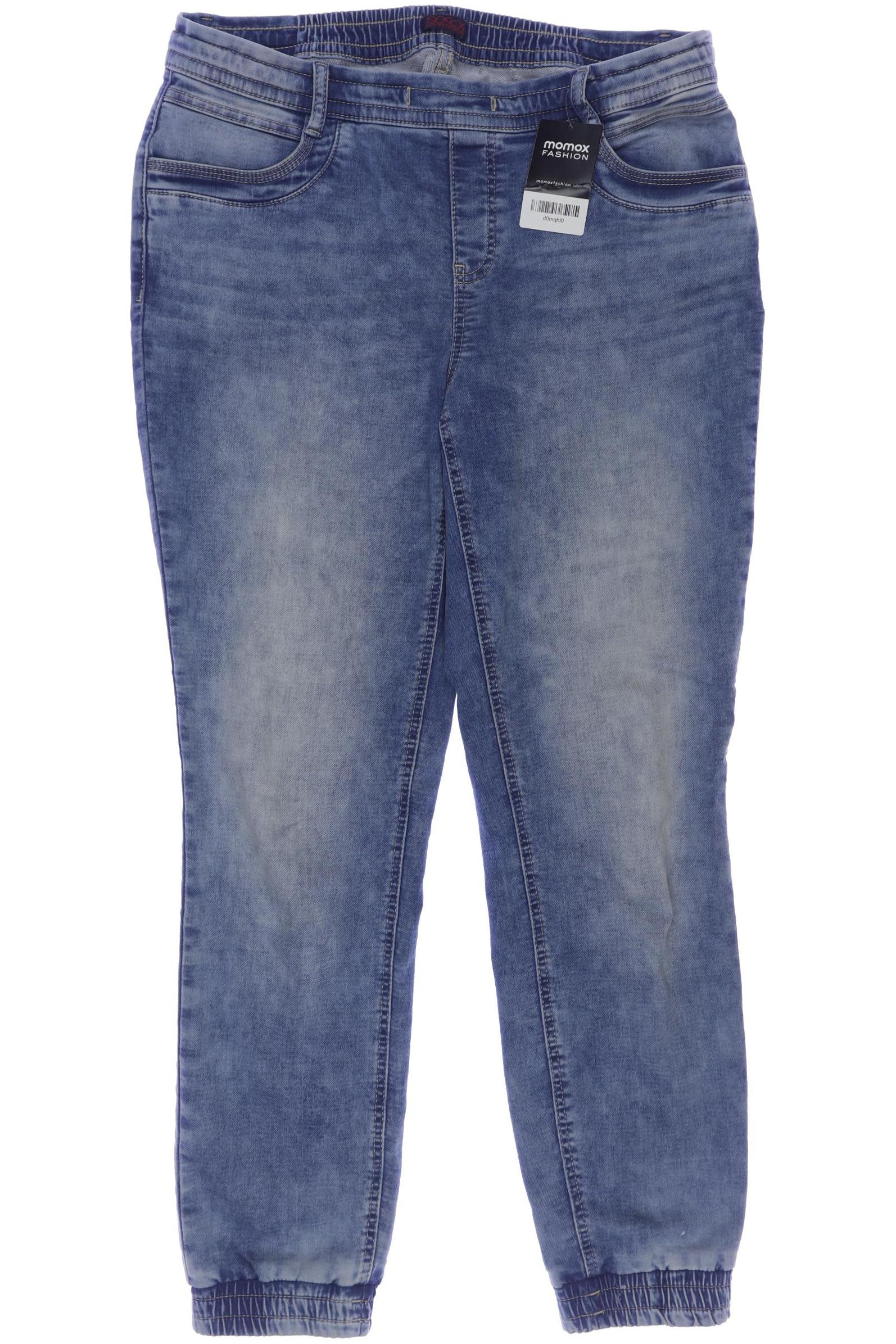 

Soccx Damen Jeans, blau, Gr. 30