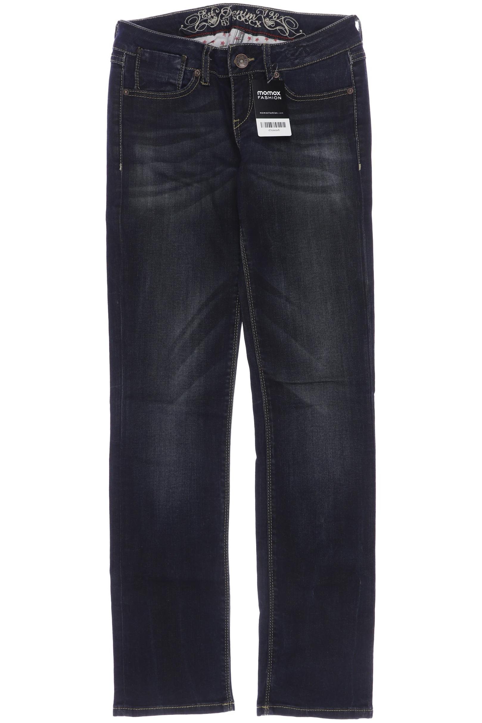 

SOCCX Damen Jeans, marineblau