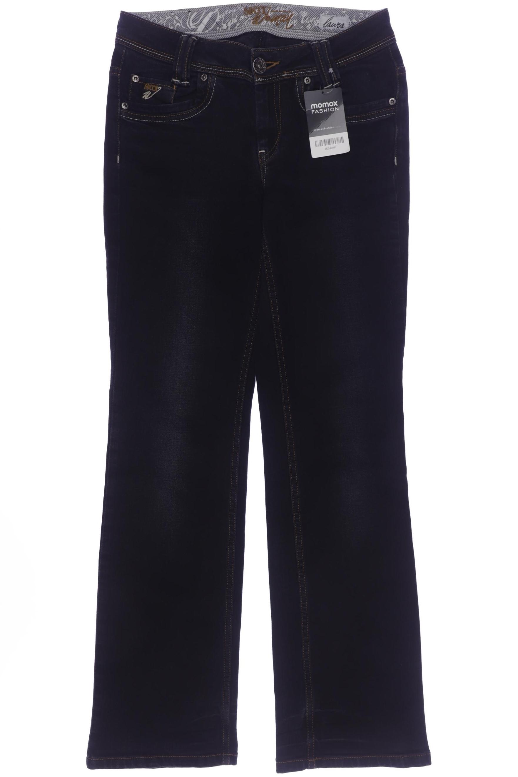 

Soccx Damen Jeans, marineblau, Gr. 36