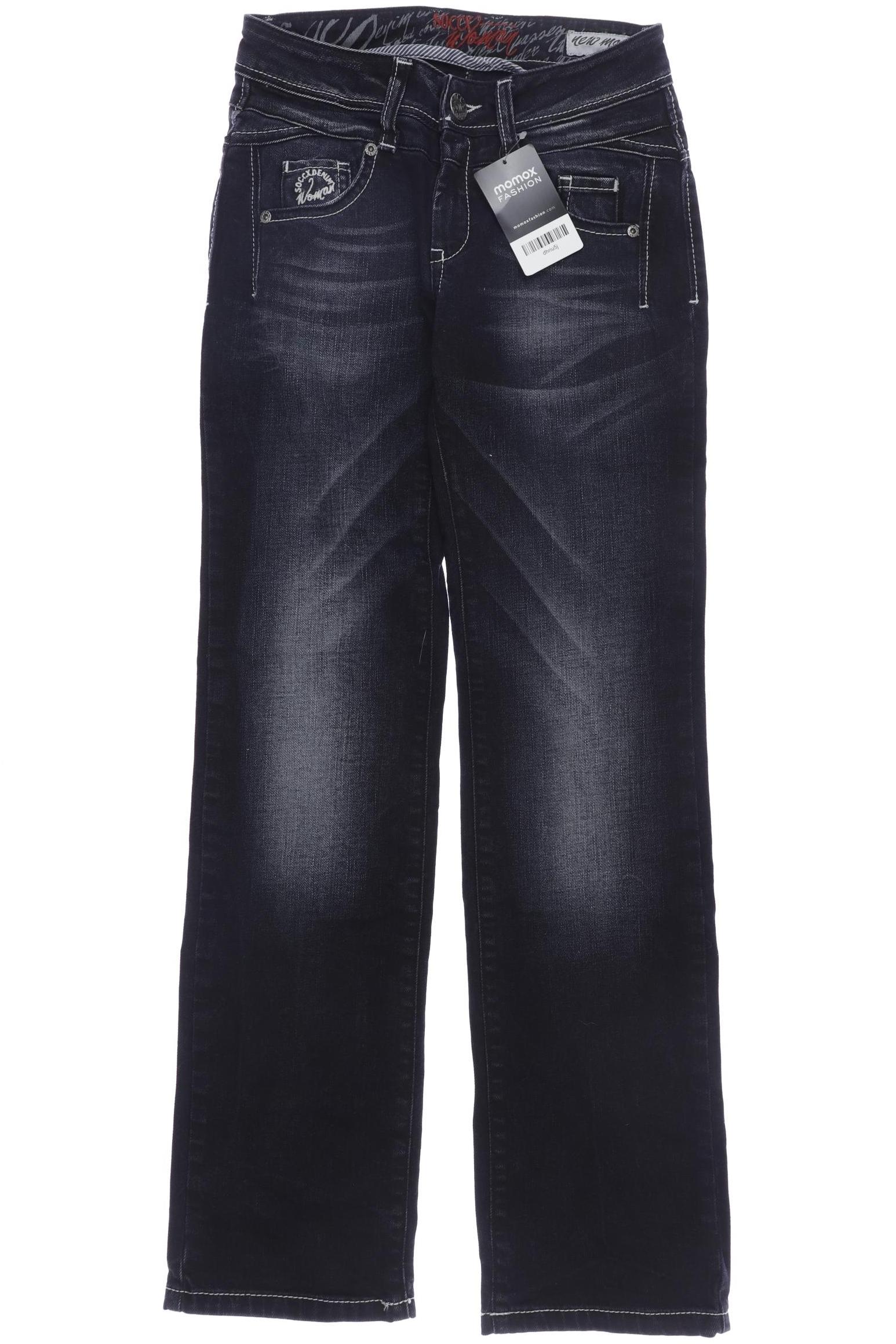 

Soccx Damen Jeans, marineblau, Gr. 34