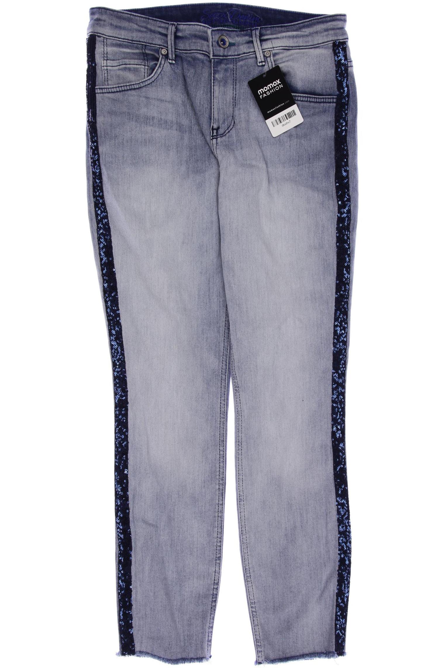 

SOCCX Damen Jeans, hellblau