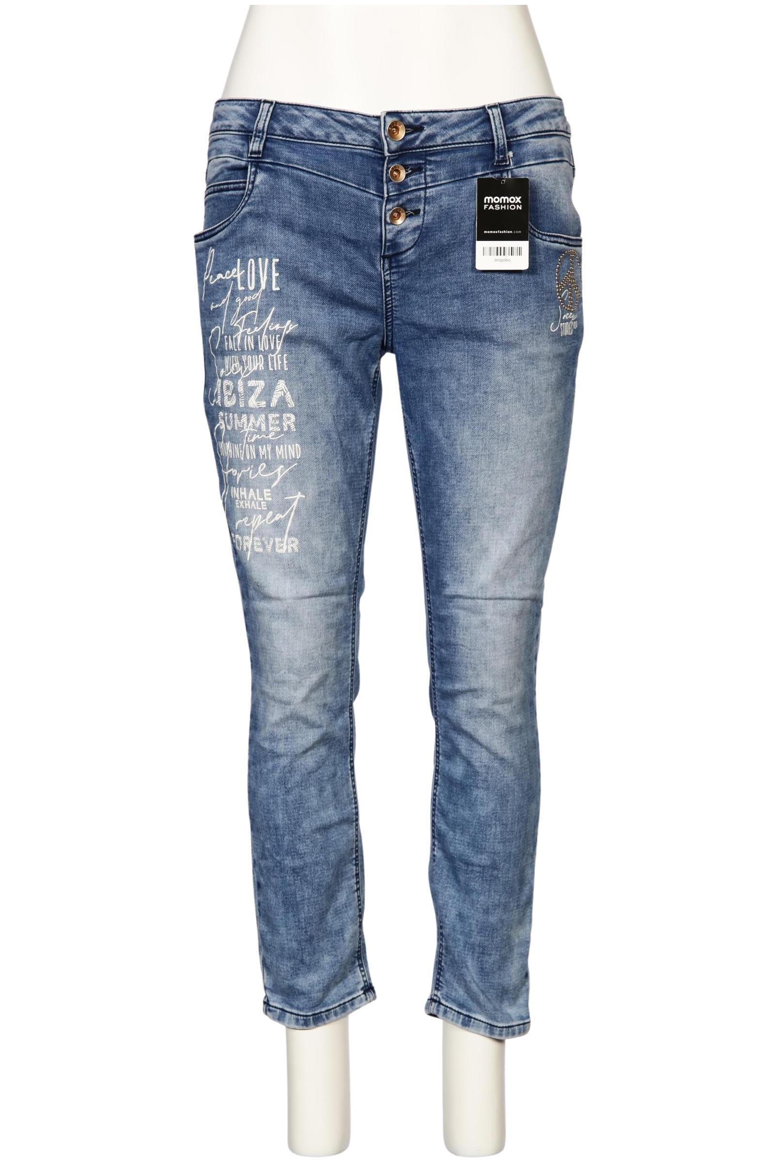 

Soccx Damen Jeans, blau, Gr. 33