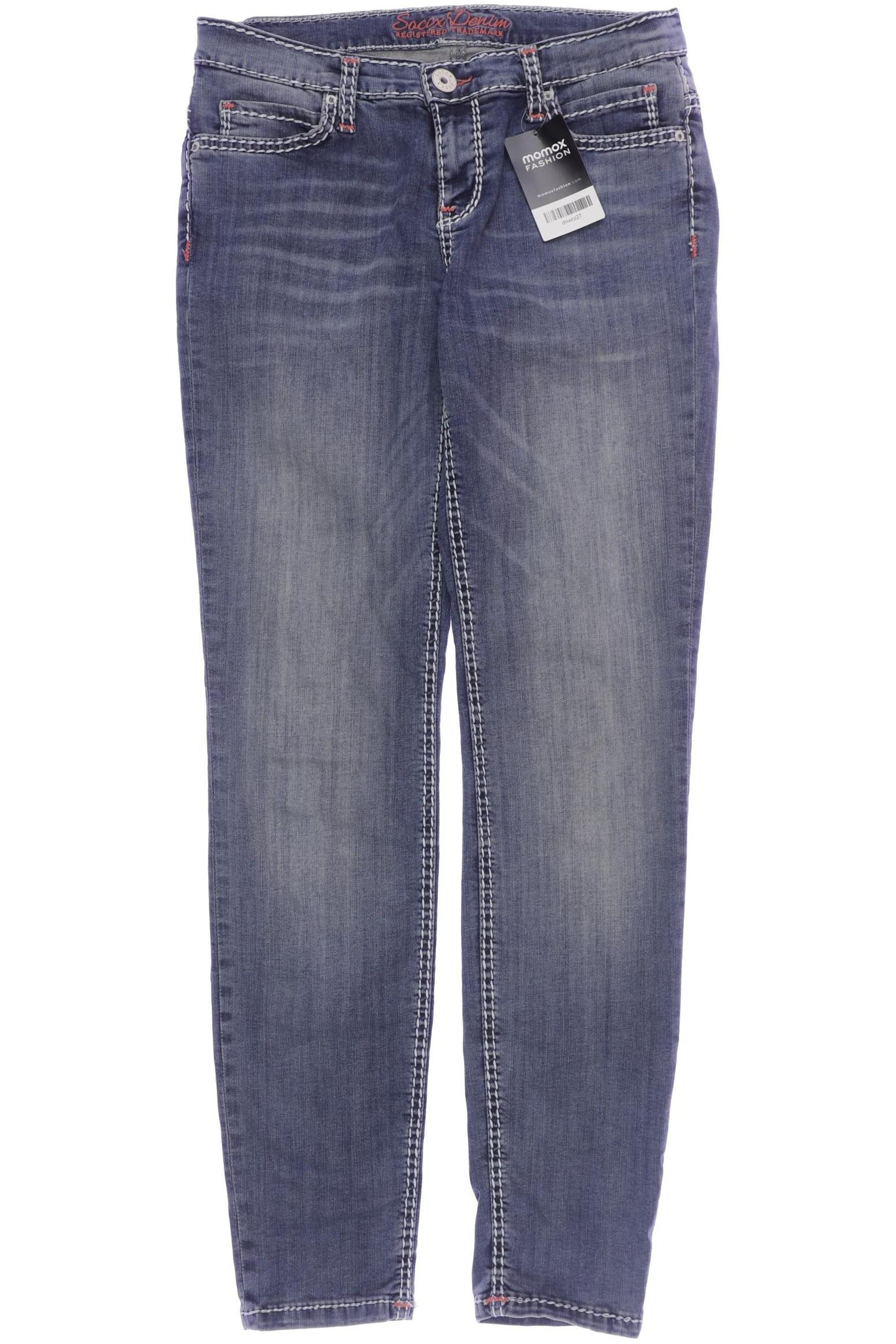 

Soccx Damen Jeans, blau, Gr. 29