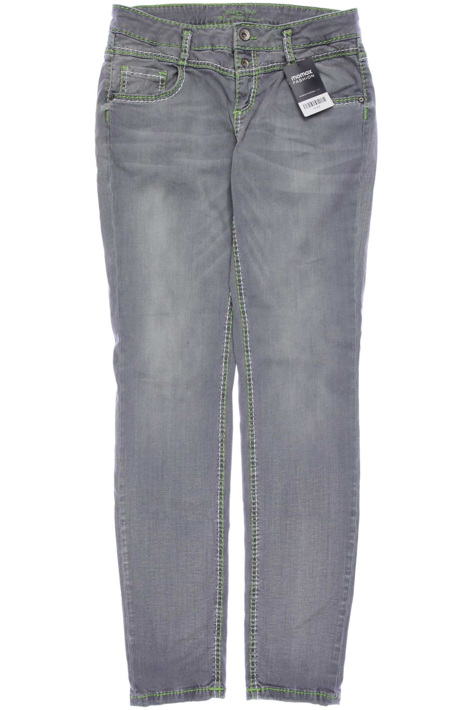 

Soccx Damen Jeans, grau, Gr. 31