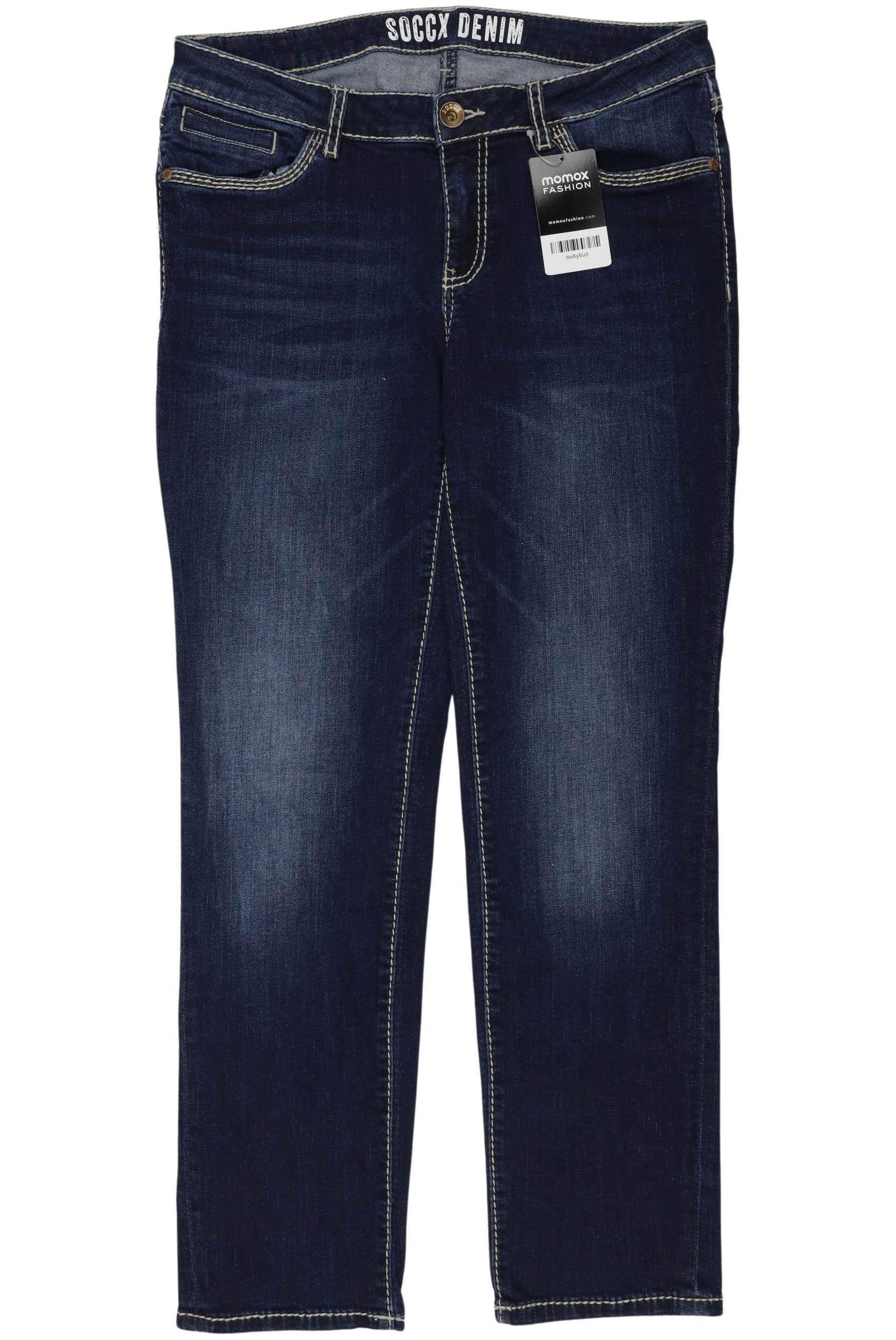 

Soccx Damen Jeans, marineblau, Gr. 30