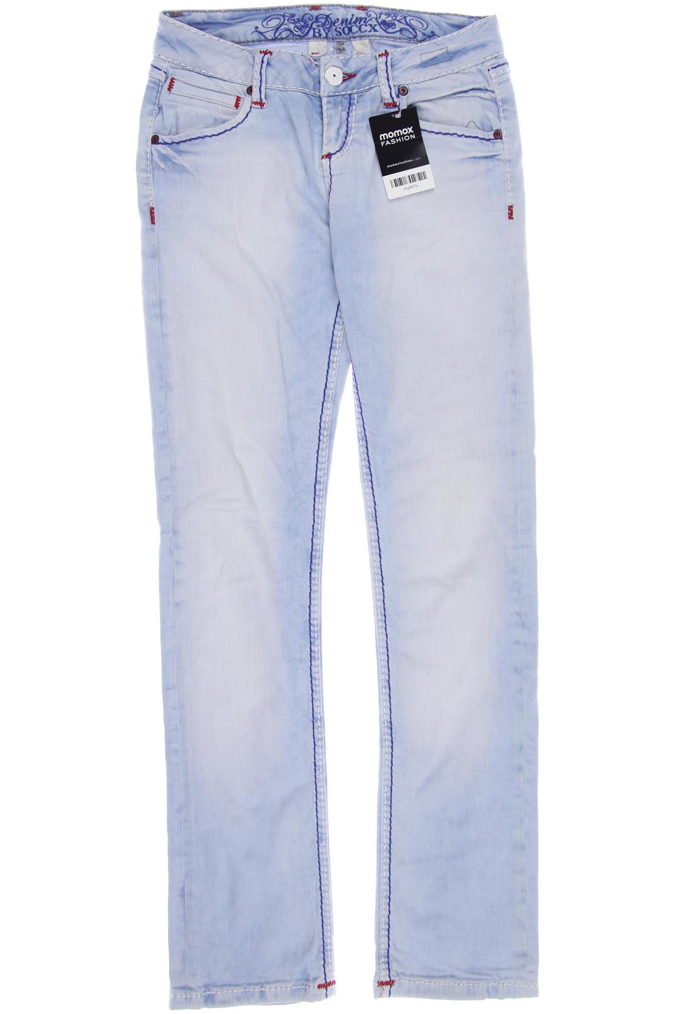 

Soccx Damen Jeans, hellblau, Gr. 27