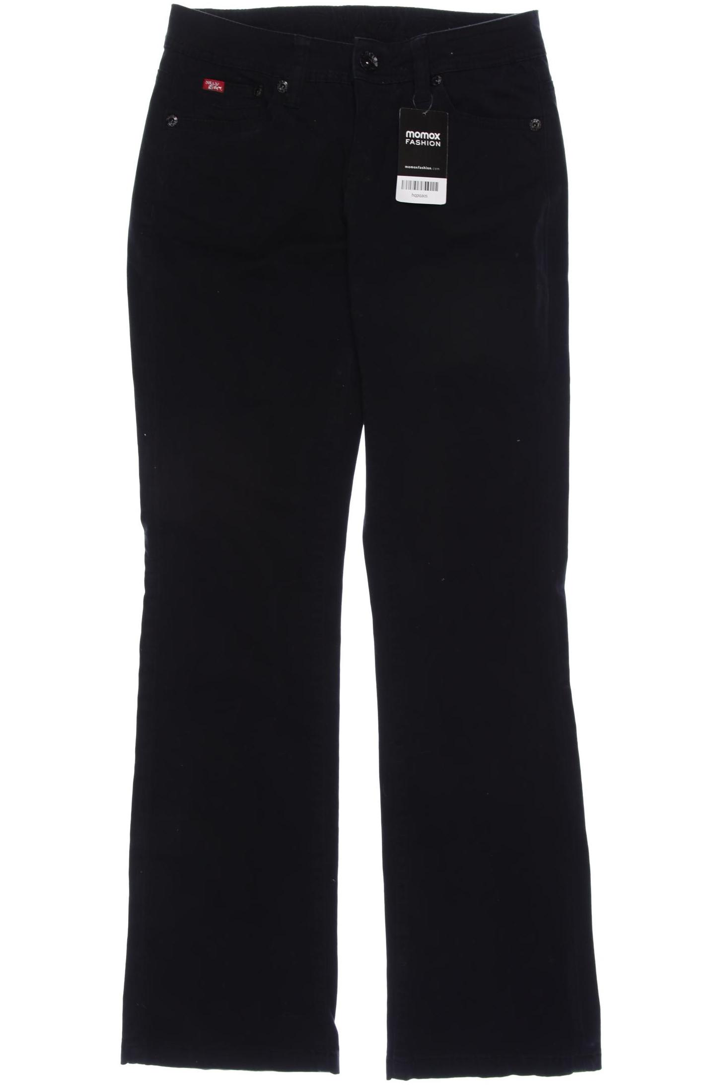 

SOCCX Damen Jeans, schwarz