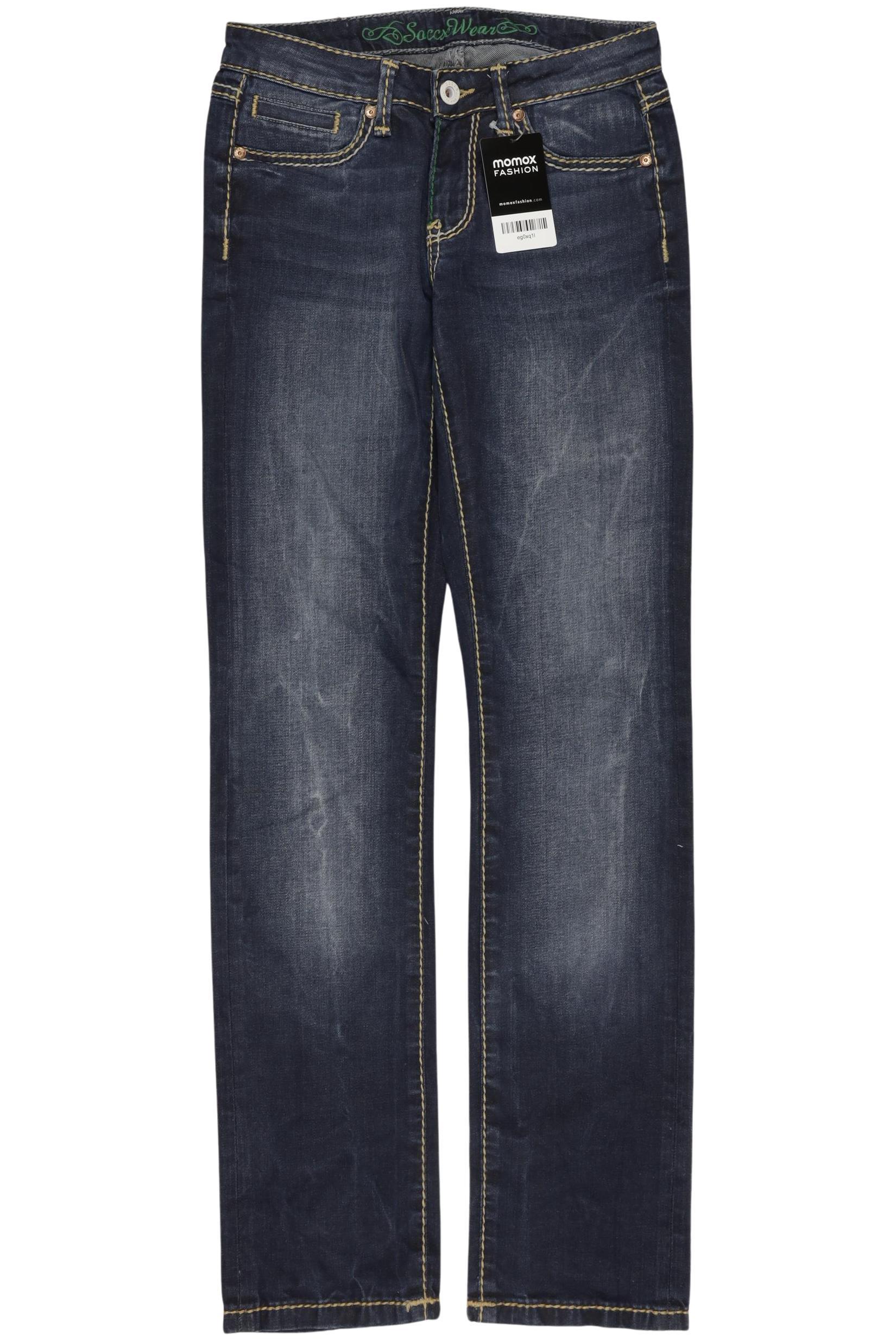 

Soccx Damen Jeans, marineblau, Gr. 27
