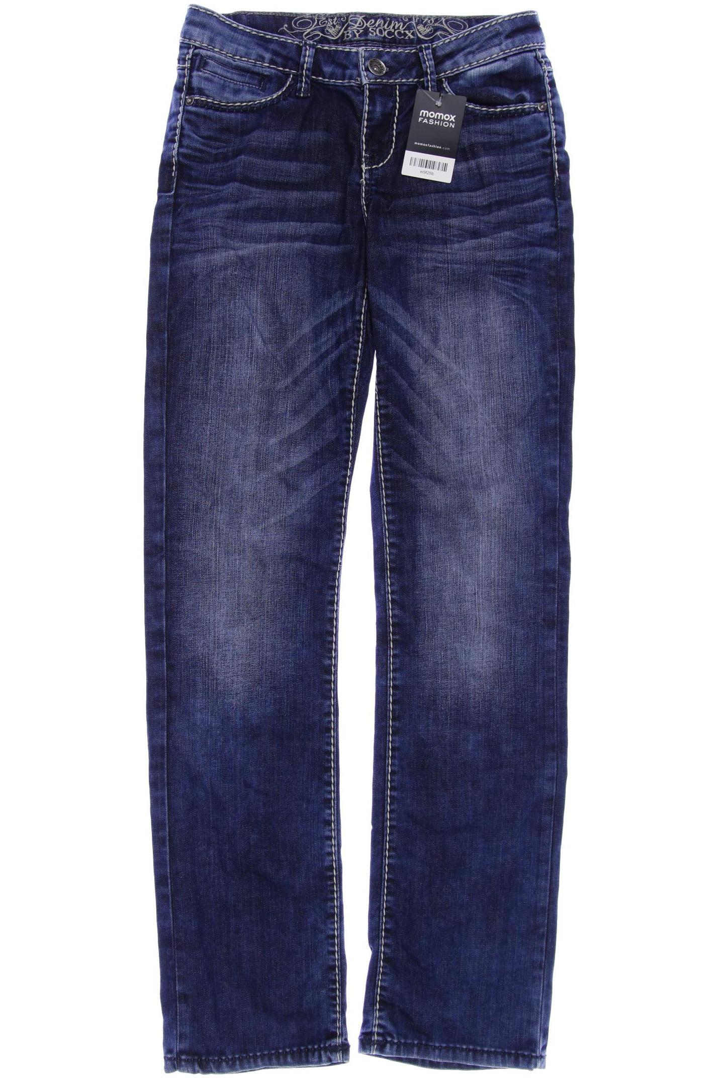 

SOCCX Damen Jeans, blau