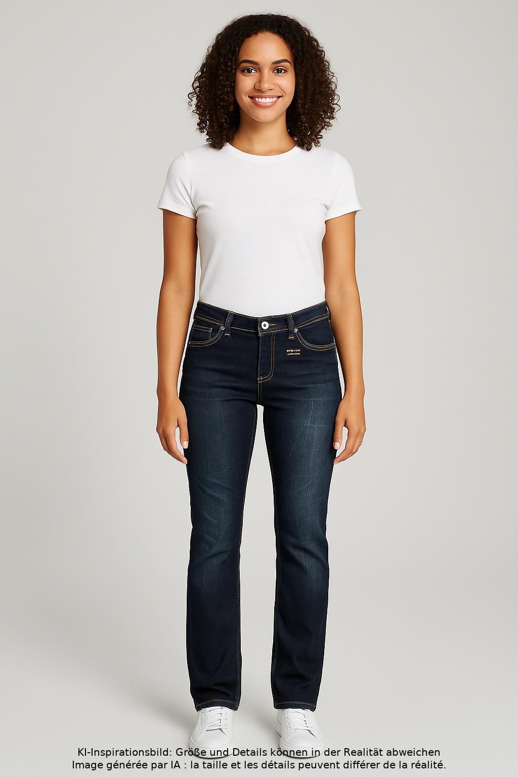 

Soccx Damen Jeans, marineblau, Gr. 32