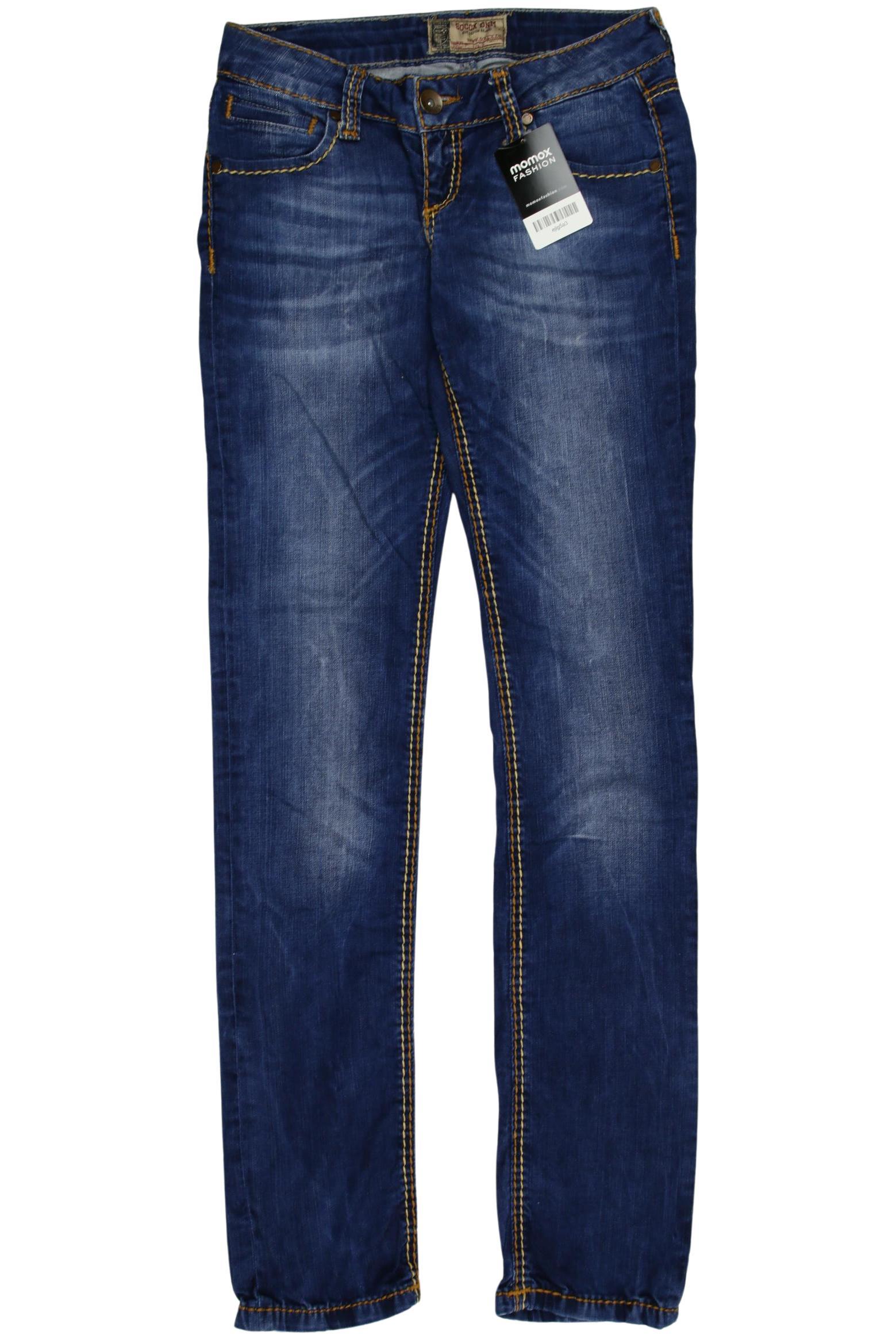 

Soccx Damen Jeans, blau, Gr. 27
