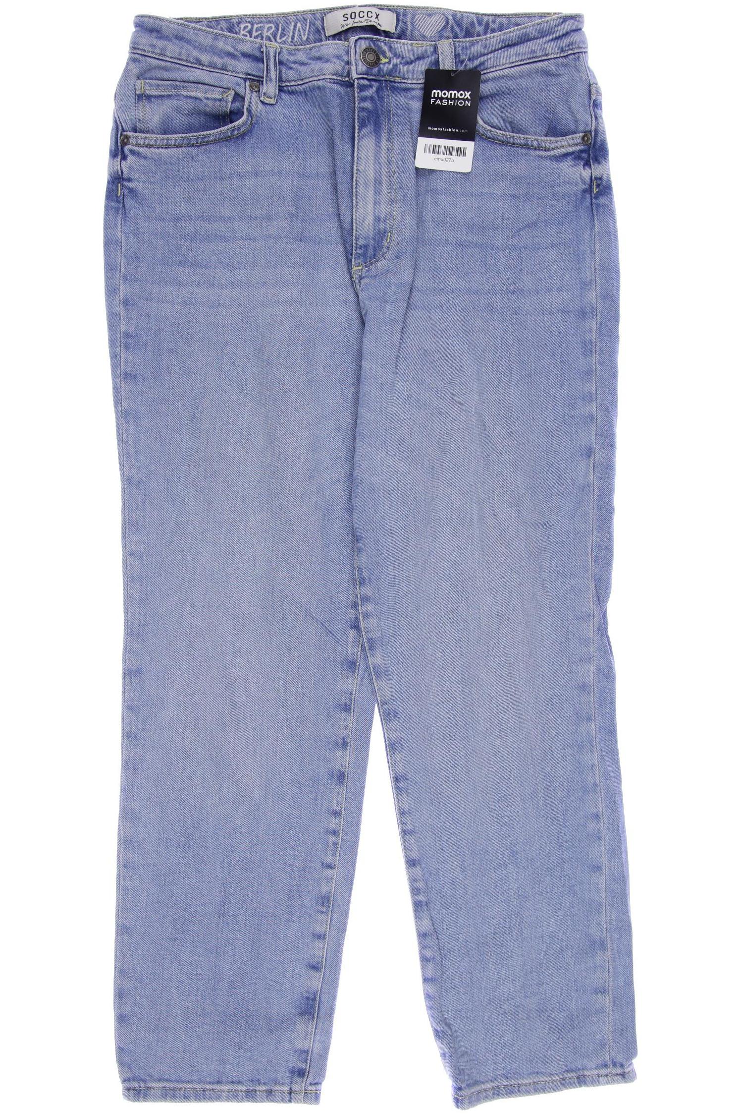 

SOCCX Damen Jeans, blau