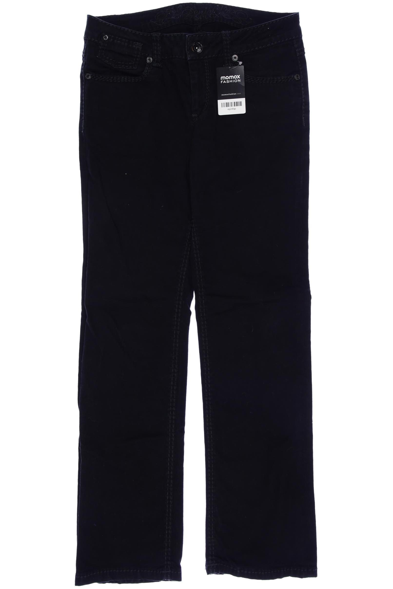 

Soccx Damen Jeans, schwarz, Gr. 30