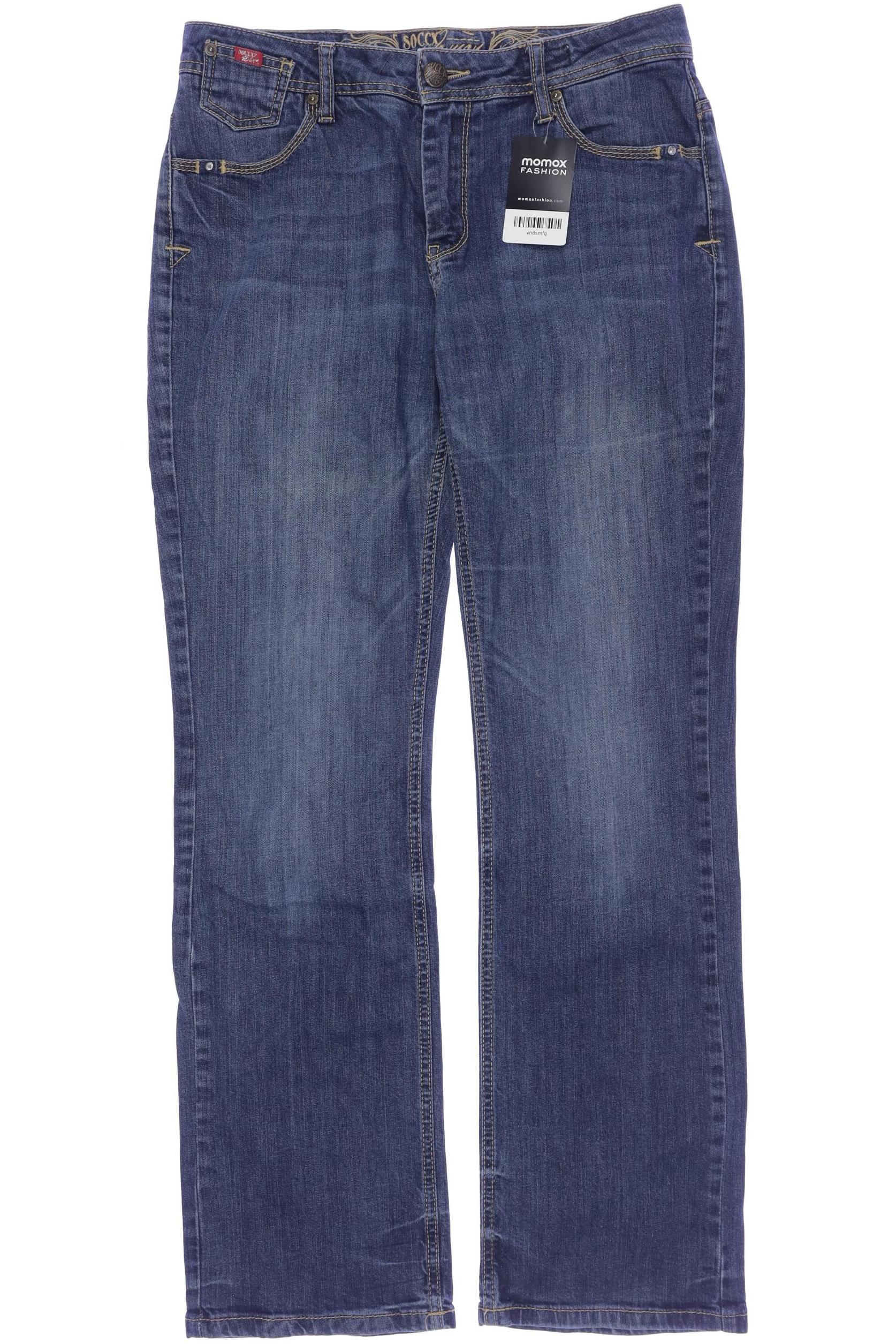 

Soccx Damen Jeans, marineblau, Gr. 42