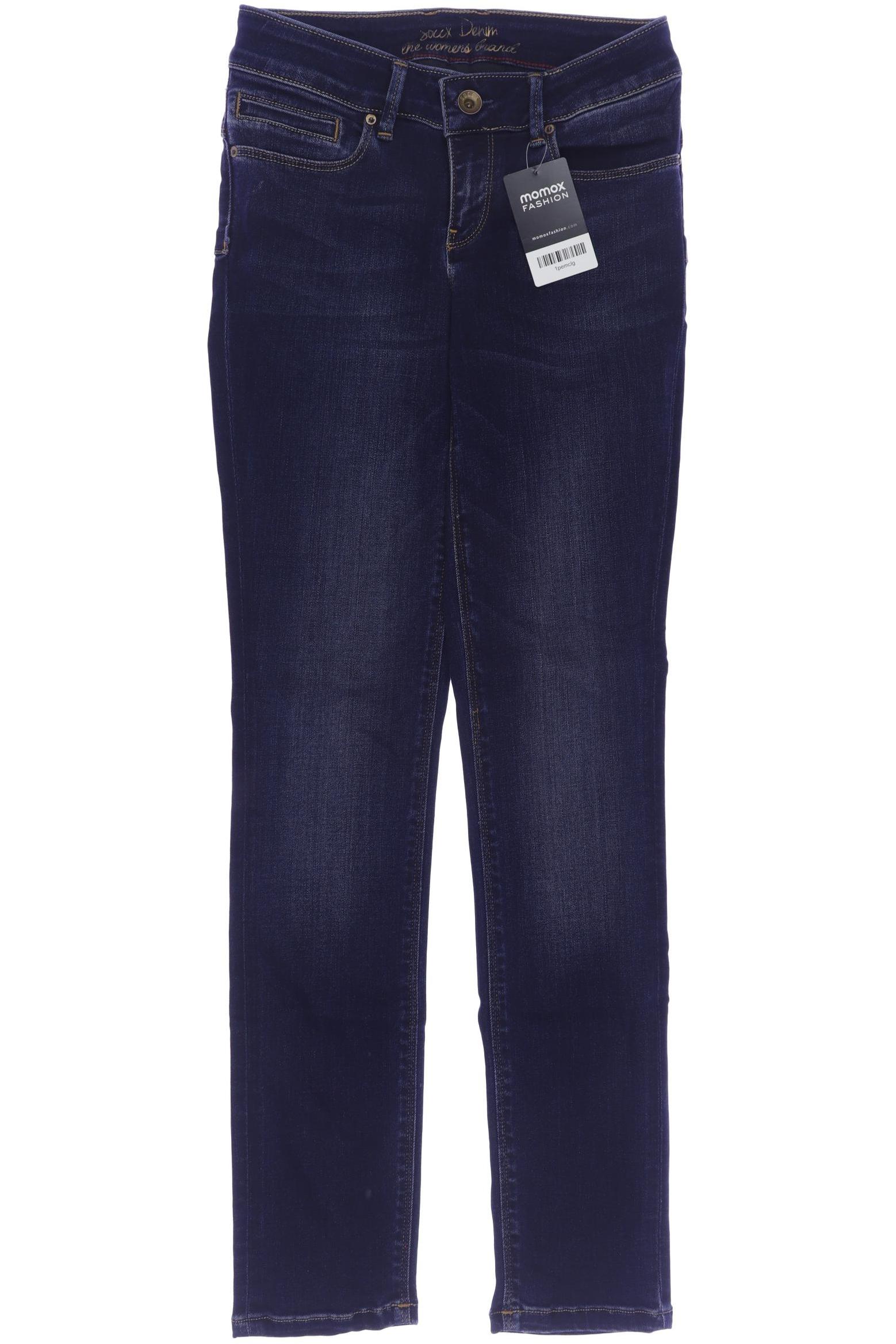 

Soccx Damen Jeans, marineblau, Gr. 27