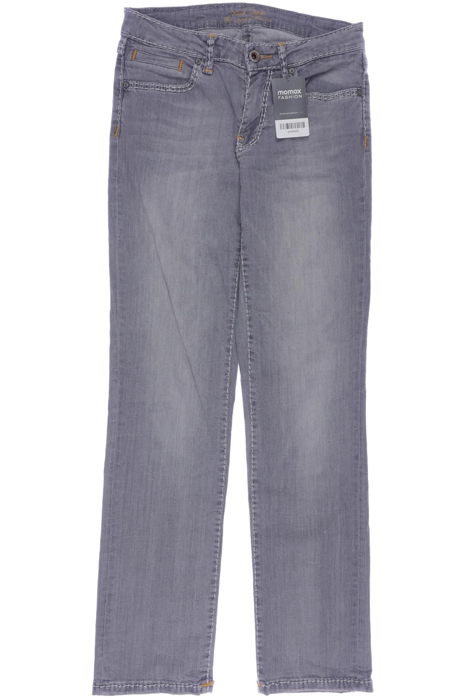 

Soccx Damen Jeans, grau, Gr. 28