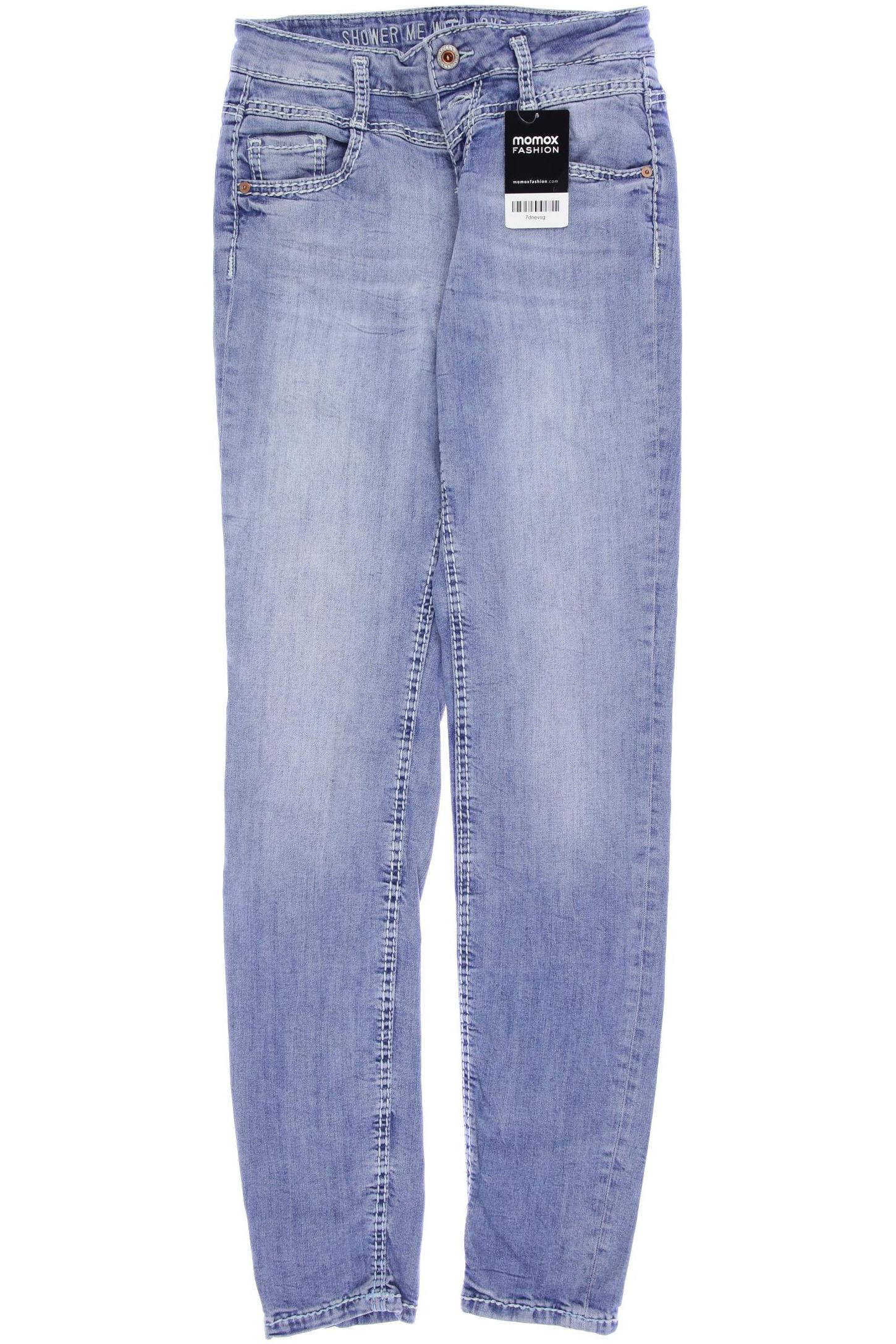 

SOCCX Damen Jeans, blau