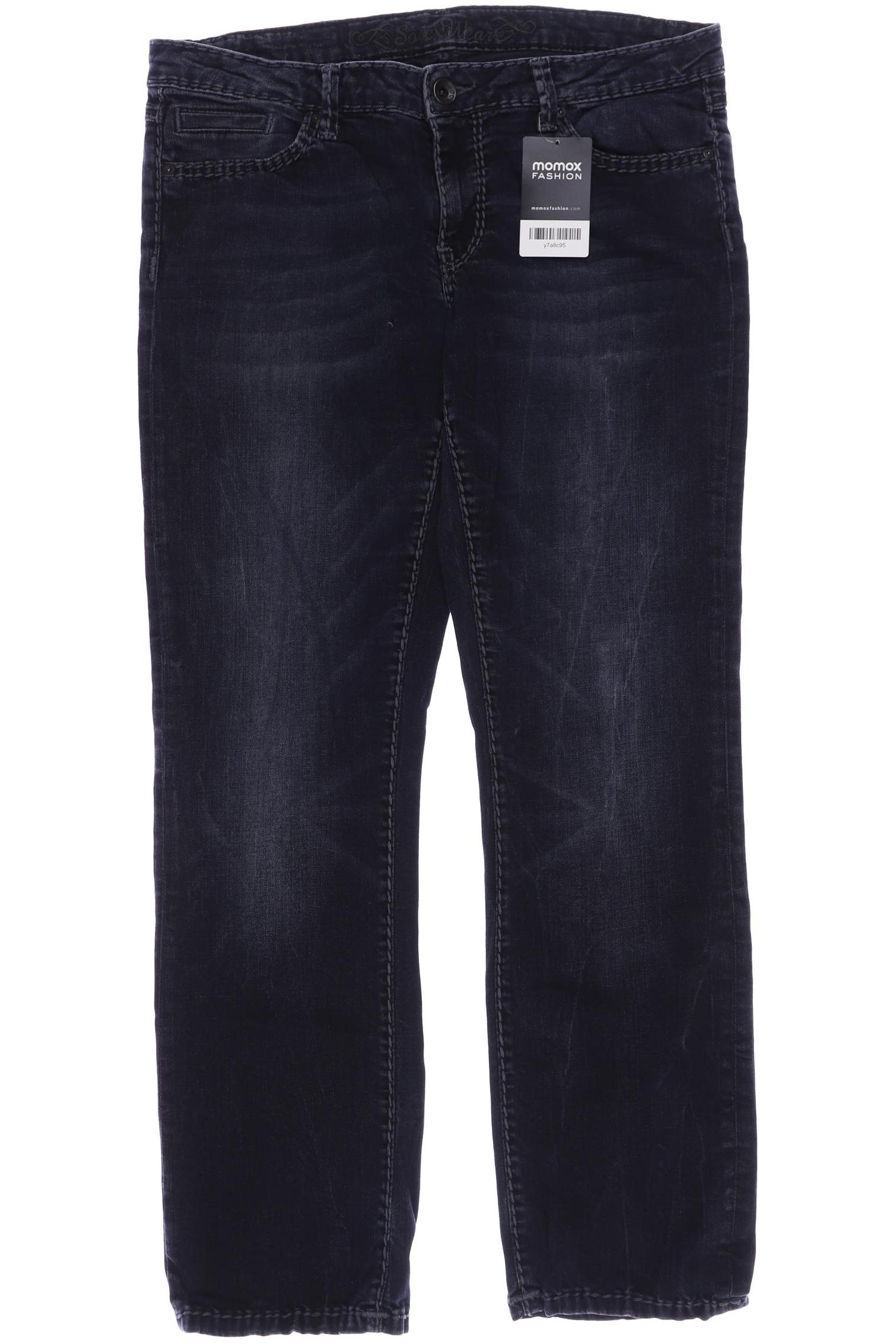 

SOCCX Damen Jeans, marineblau