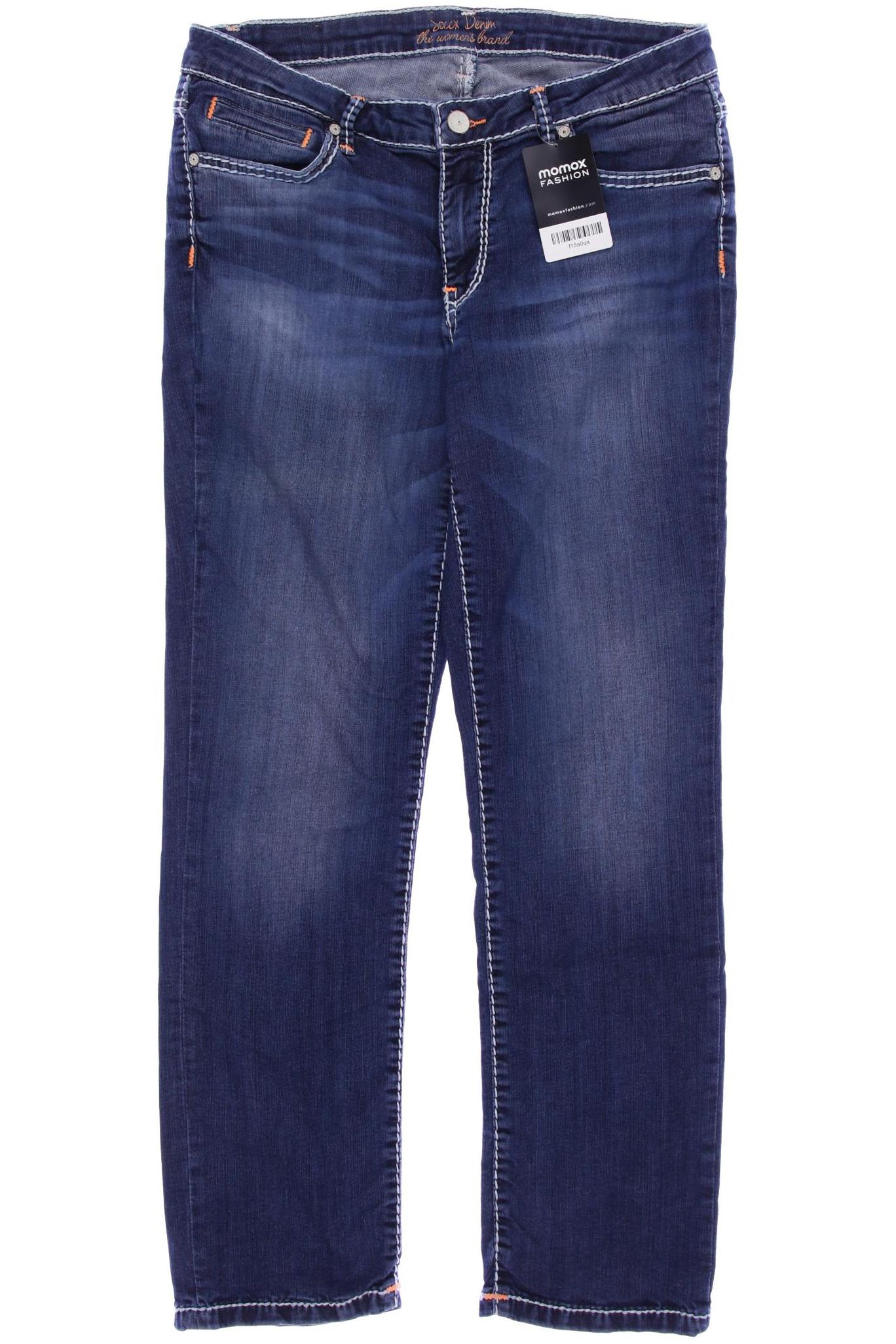 

SOCCX Damen Jeans, marineblau