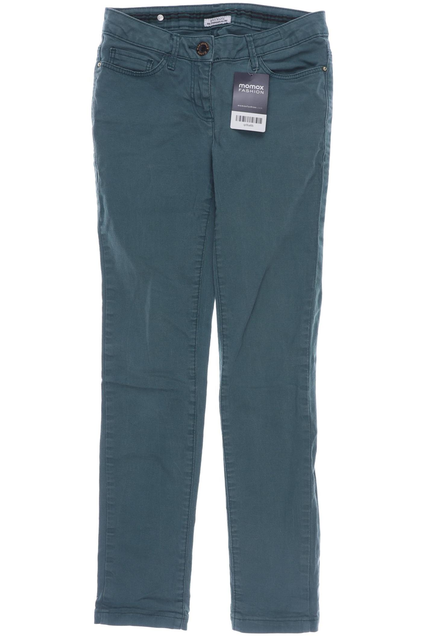 Thumbnail - Soccx Damen Jeans, grün, Gr. 26