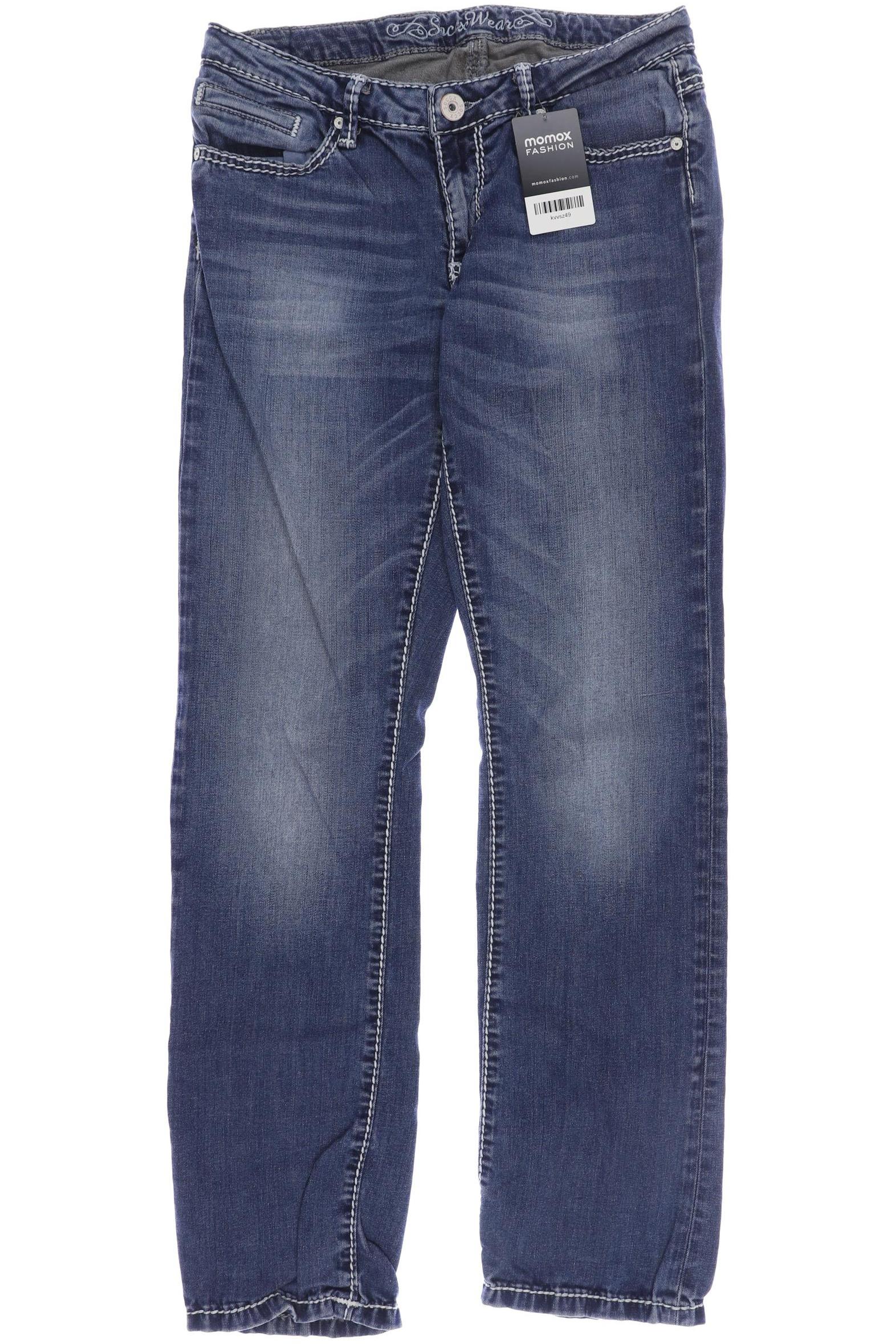 

Soccx Damen Jeans, blau, Gr. 40