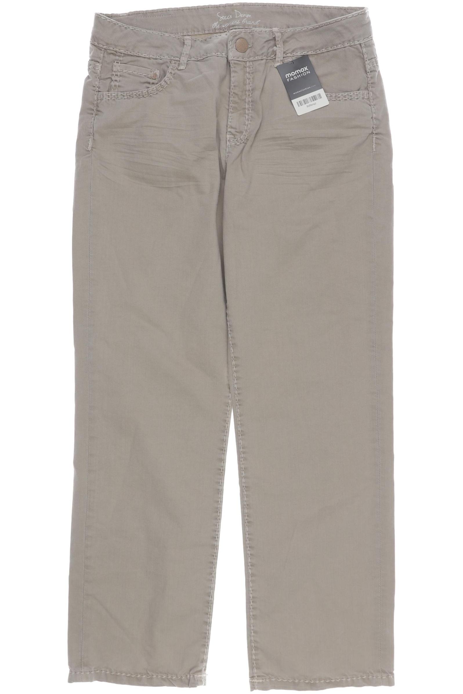 

Soccx Damen Jeans, beige, Gr. 32