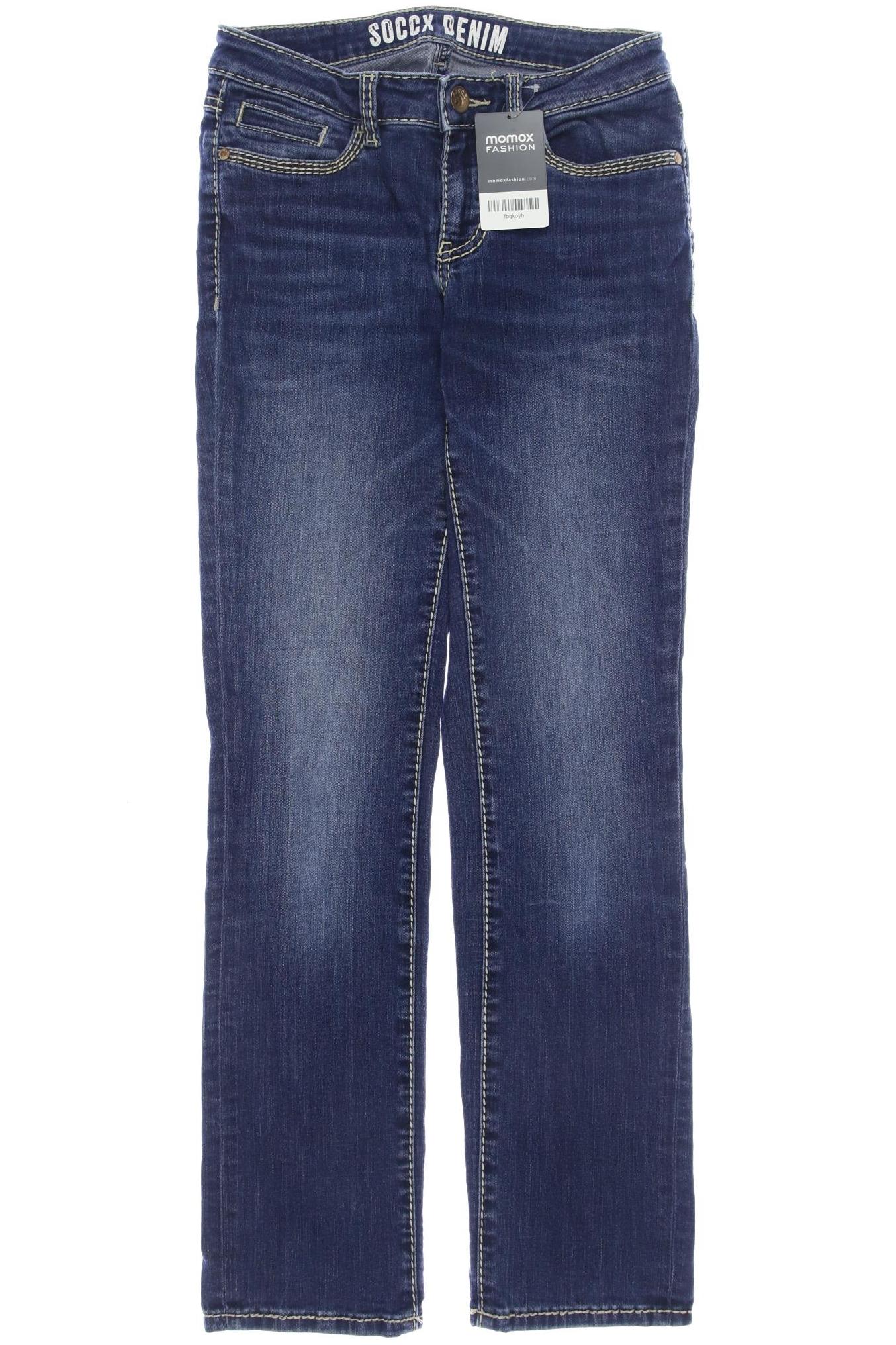 

Soccx Damen Jeans, marineblau, Gr. 26