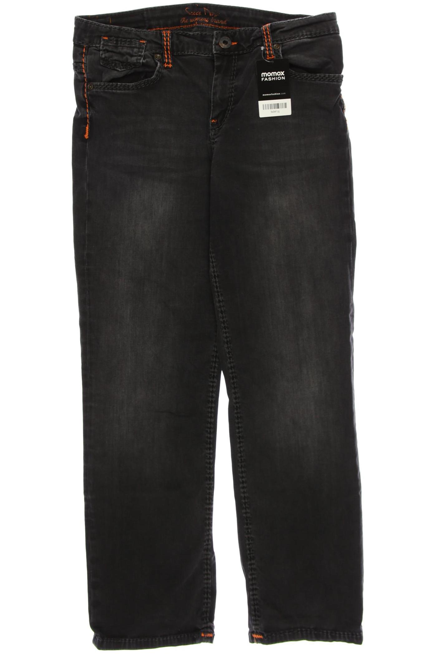 

SOCCX Damen Jeans, grau