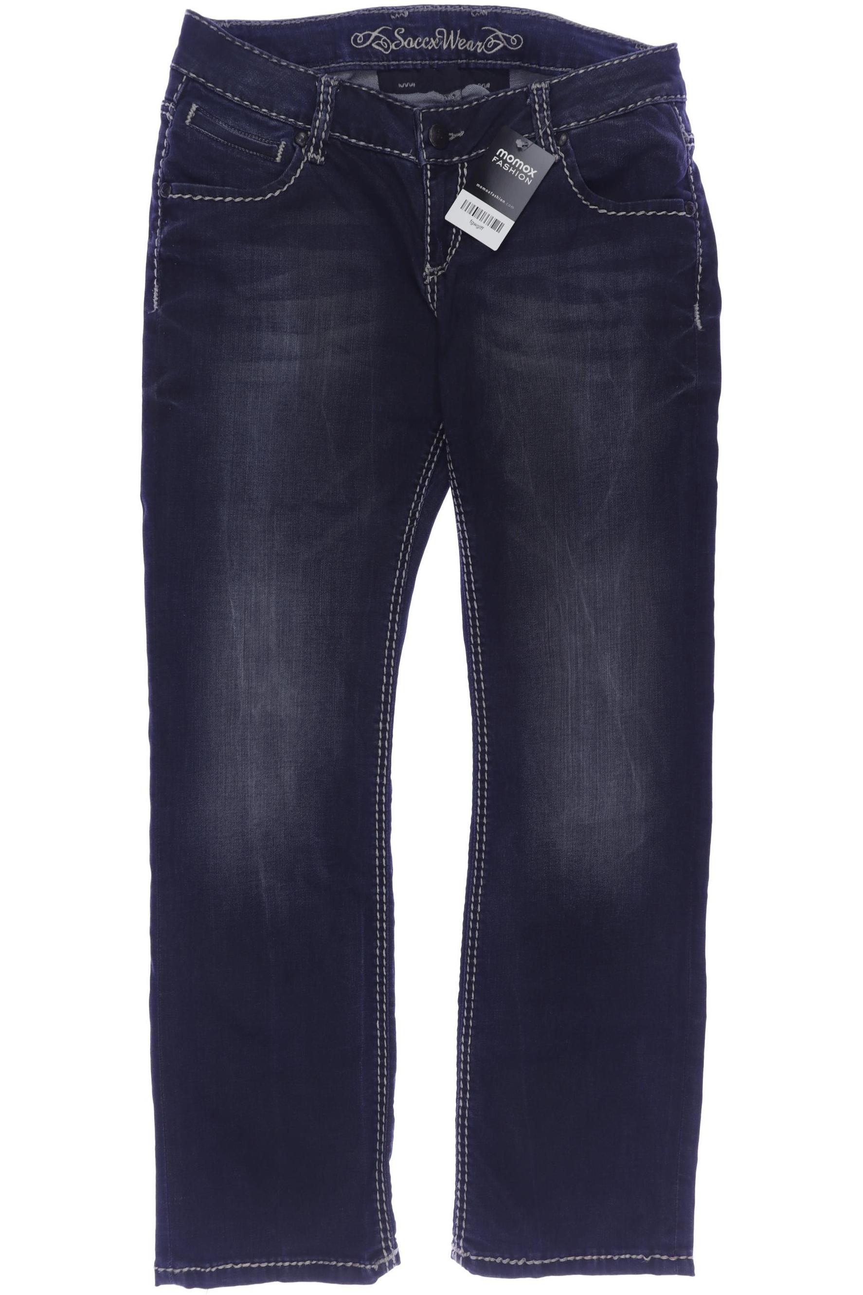 

Soccx Damen Jeans, marineblau, Gr. 32