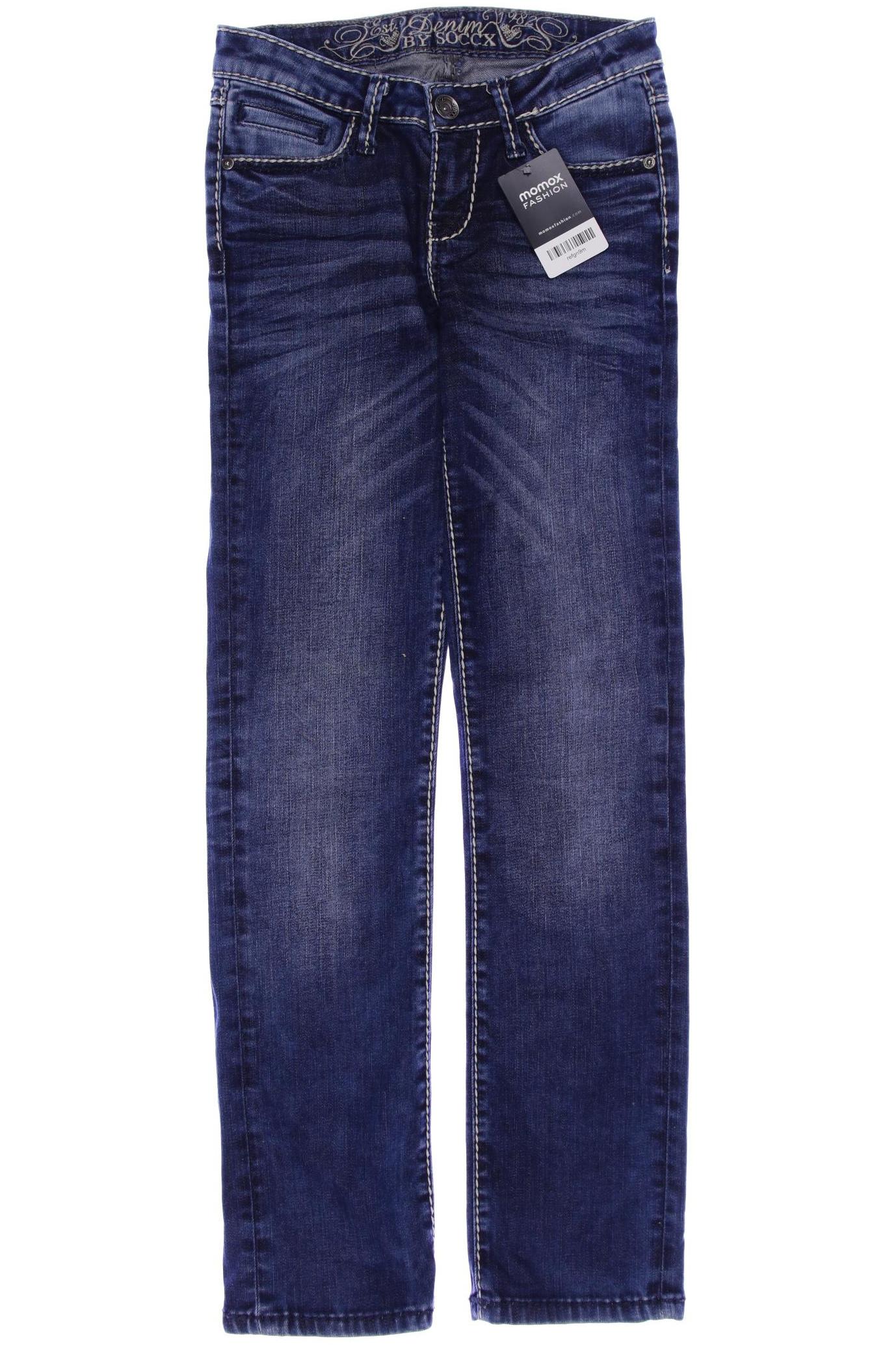 

Soccx Damen Jeans, blau, Gr. 26