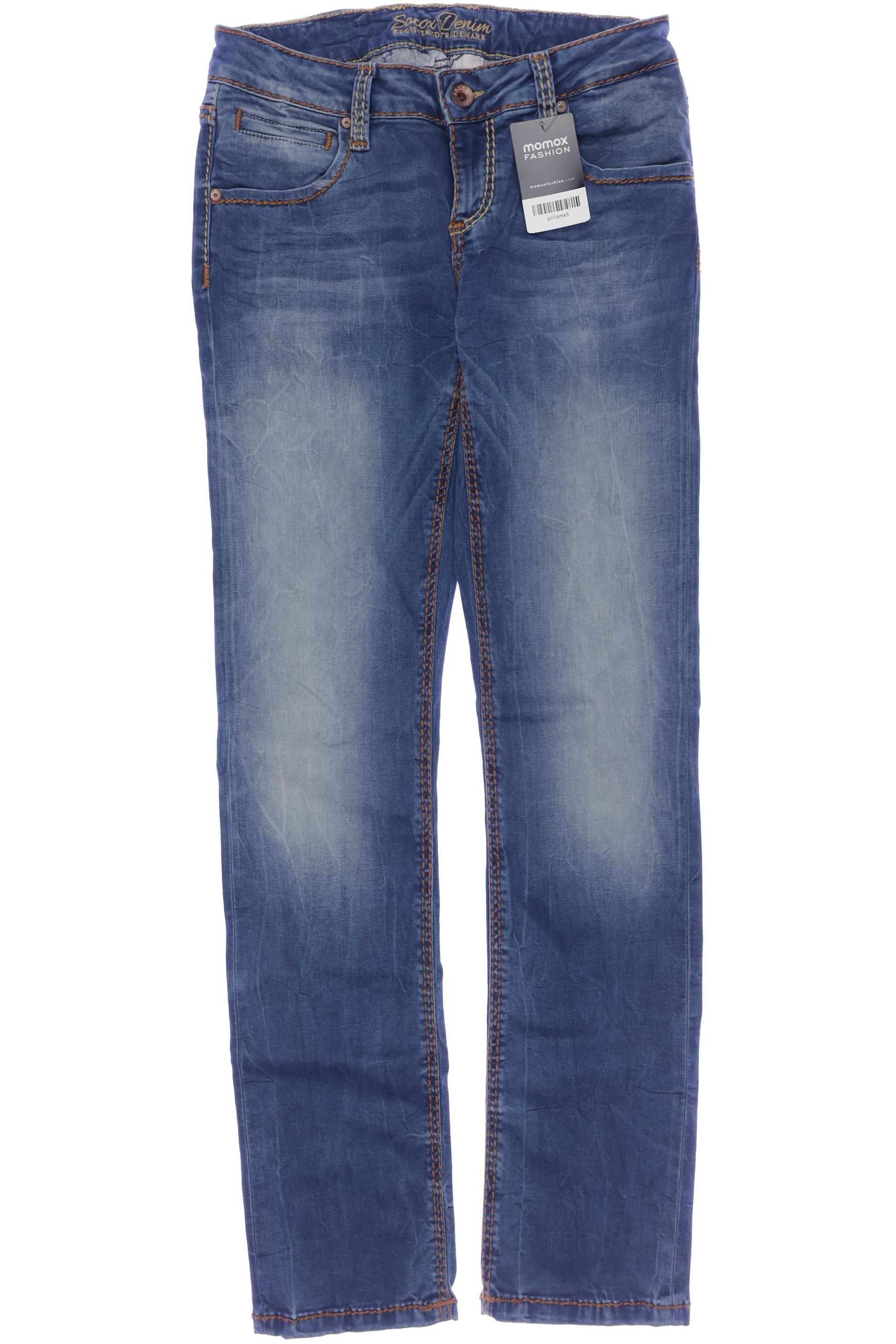 

Soccx Damen Jeans, blau, Gr. 29