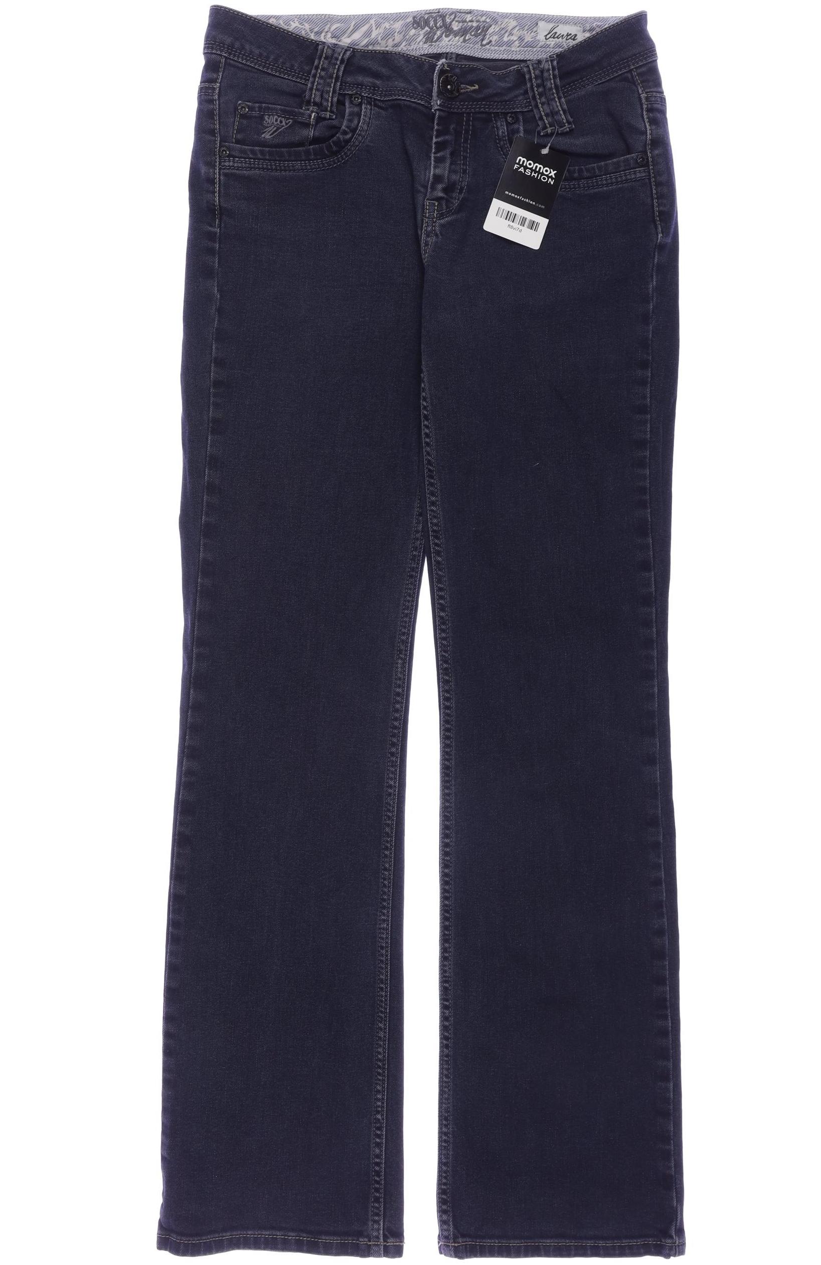 

Soccx Damen Jeans, marineblau, Gr. 38