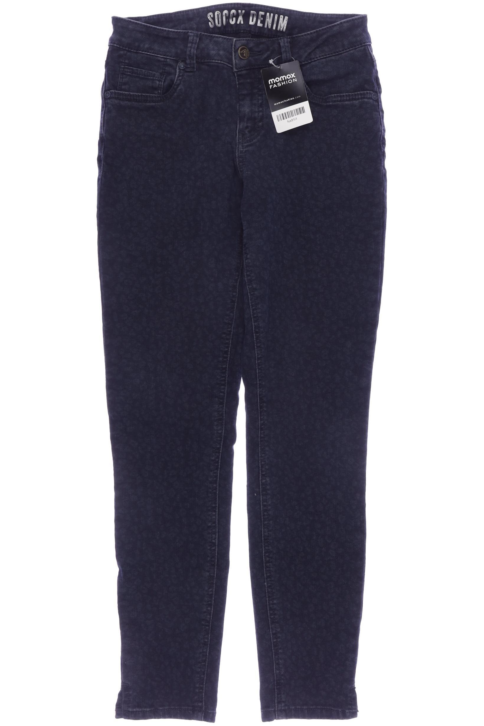 

Soccx Damen Jeans, marineblau, Gr. 25