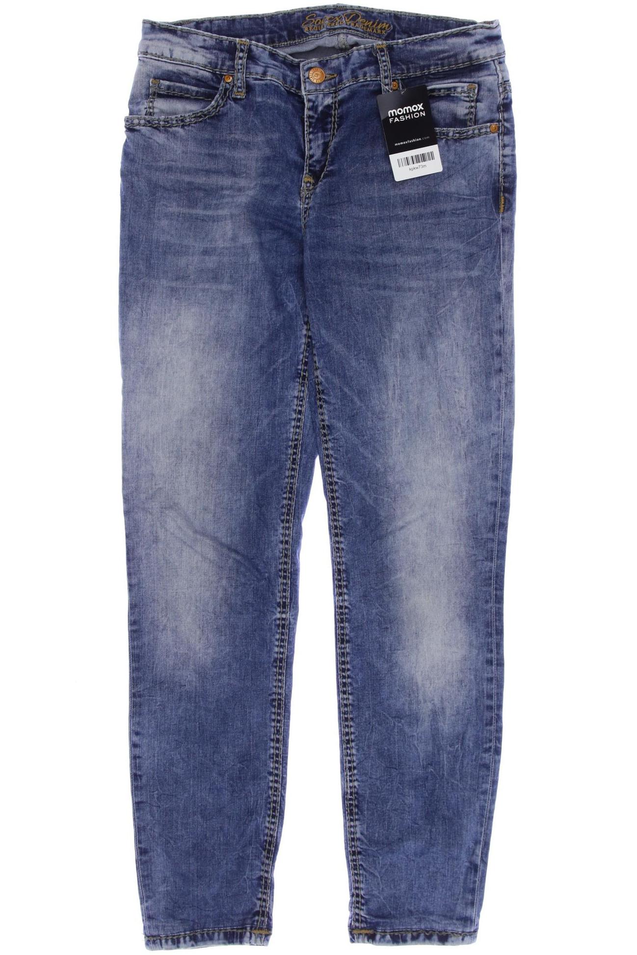 

Soccx Damen Jeans, blau, Gr. 29