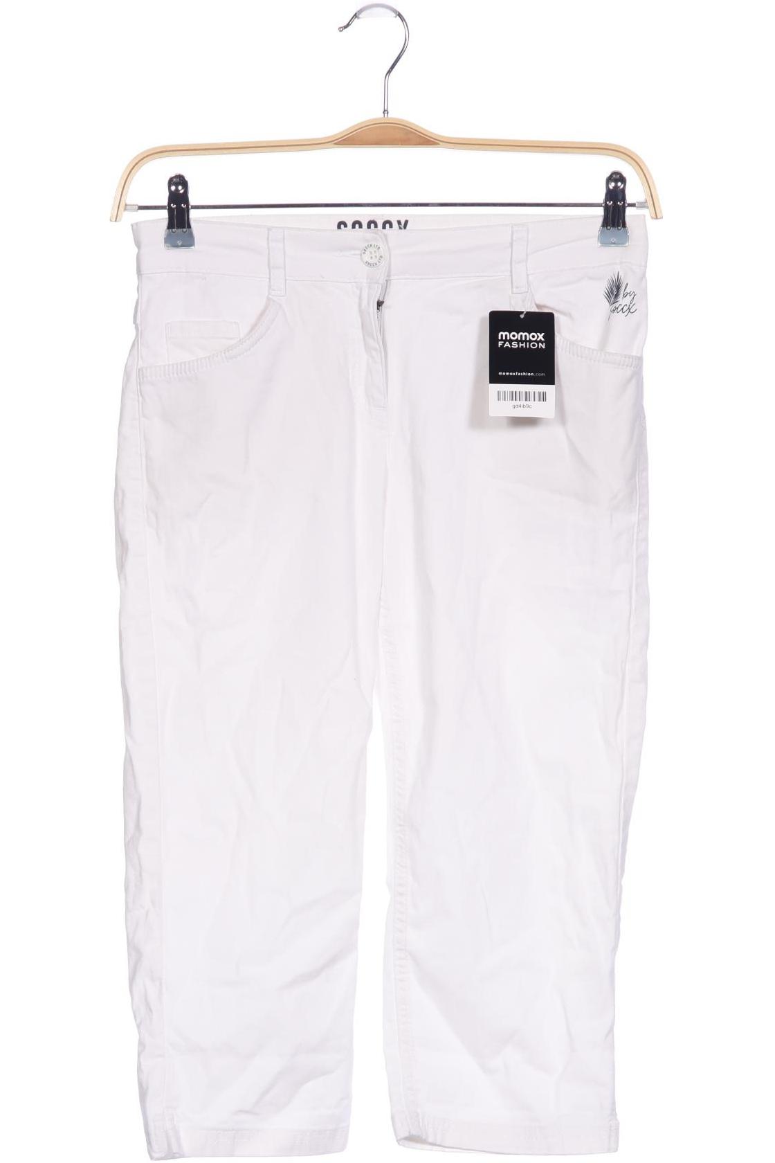 

Soccx Damen Jeans, weiß, Gr. 36